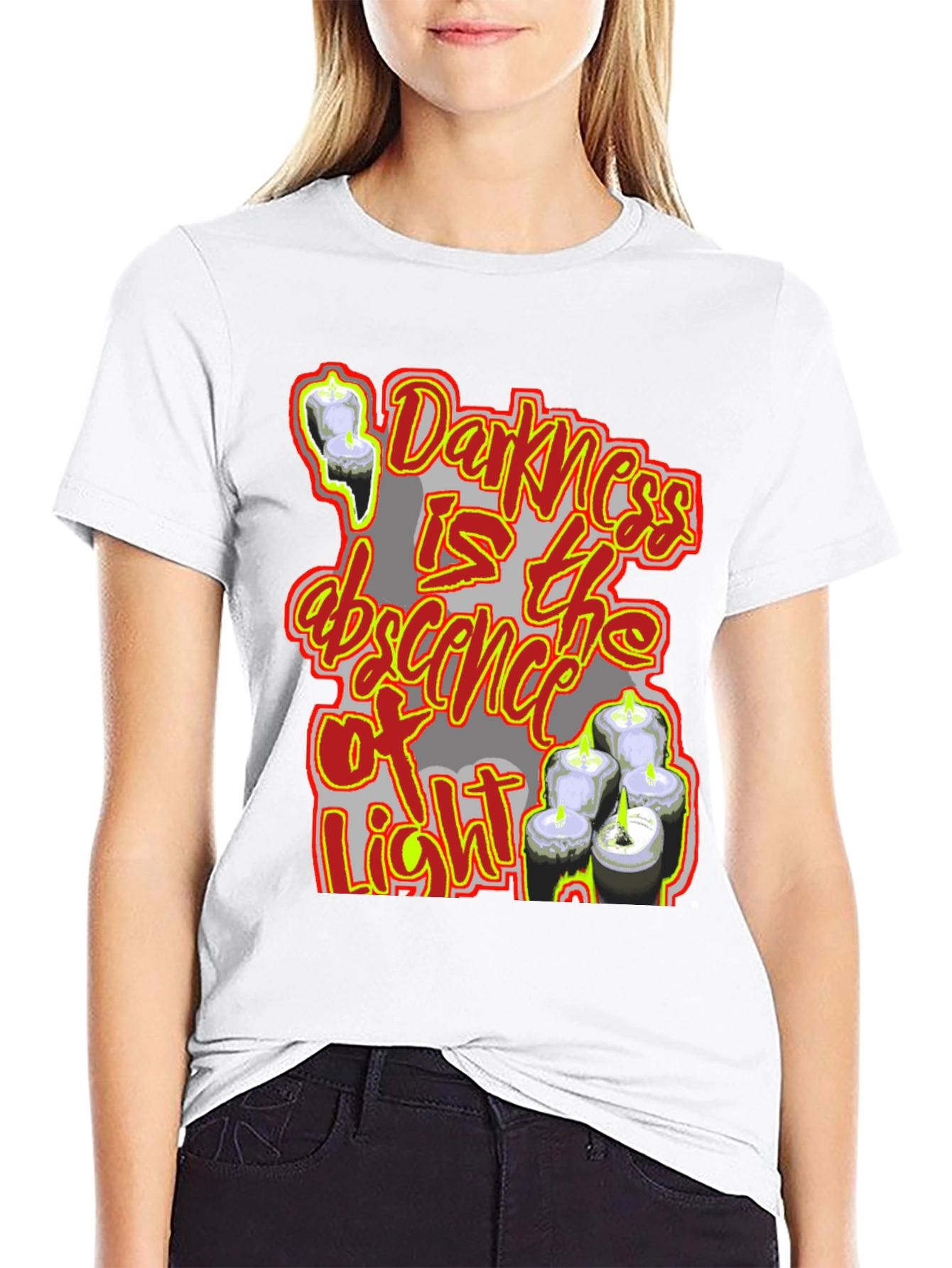 Darkness is Absence of Light Graphic Tee
