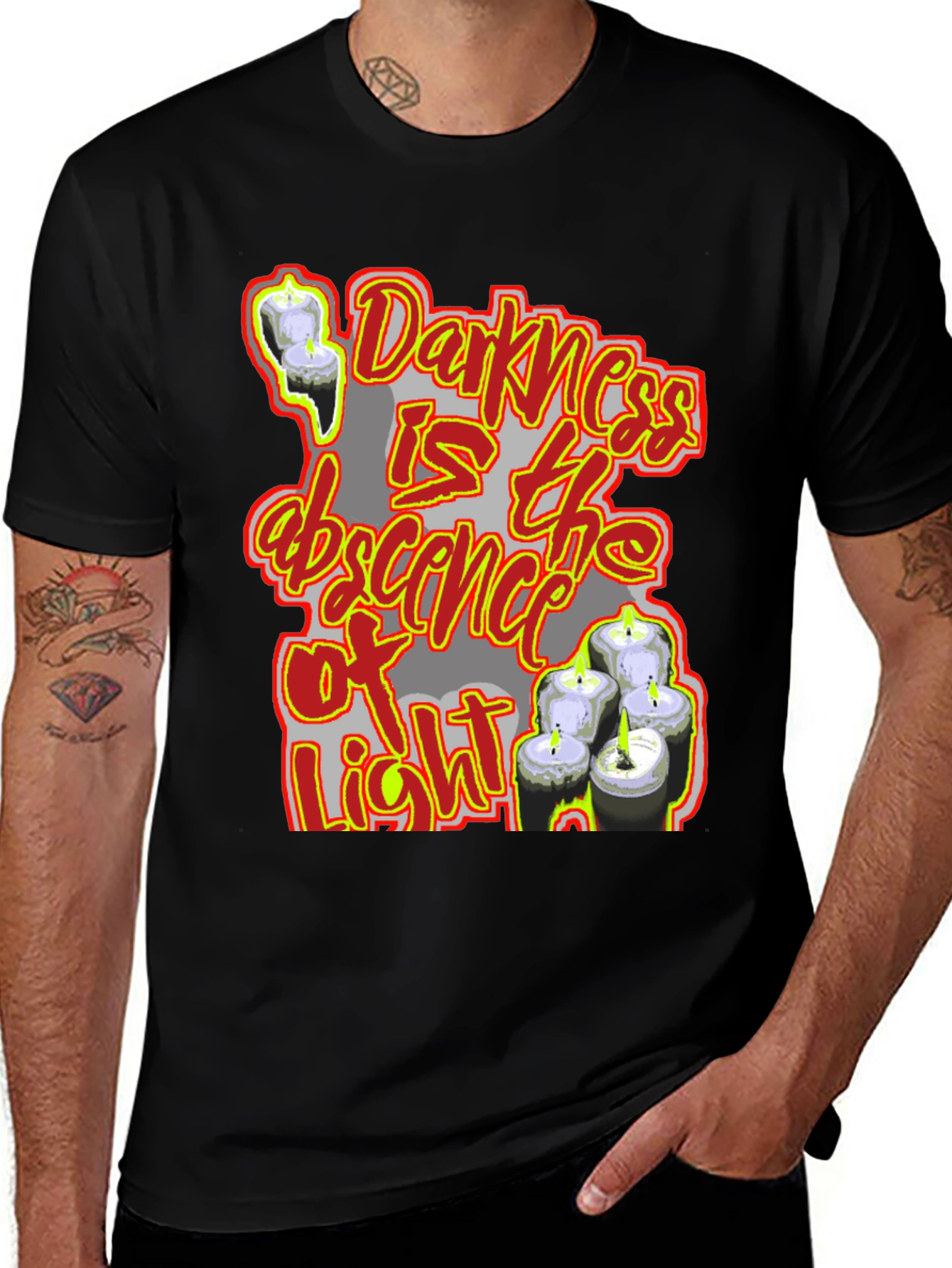 Darkness is Absence of Light Graphic Tee