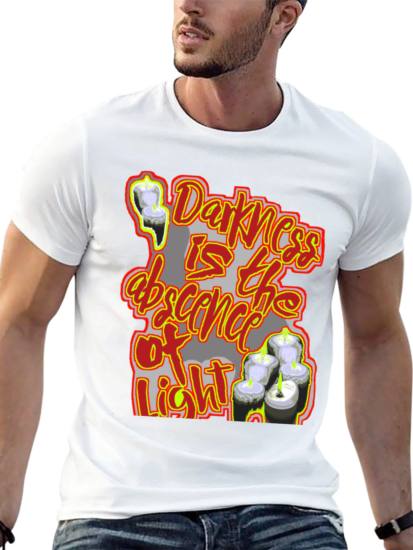 Darkness is Absence of Light Graphic Tee