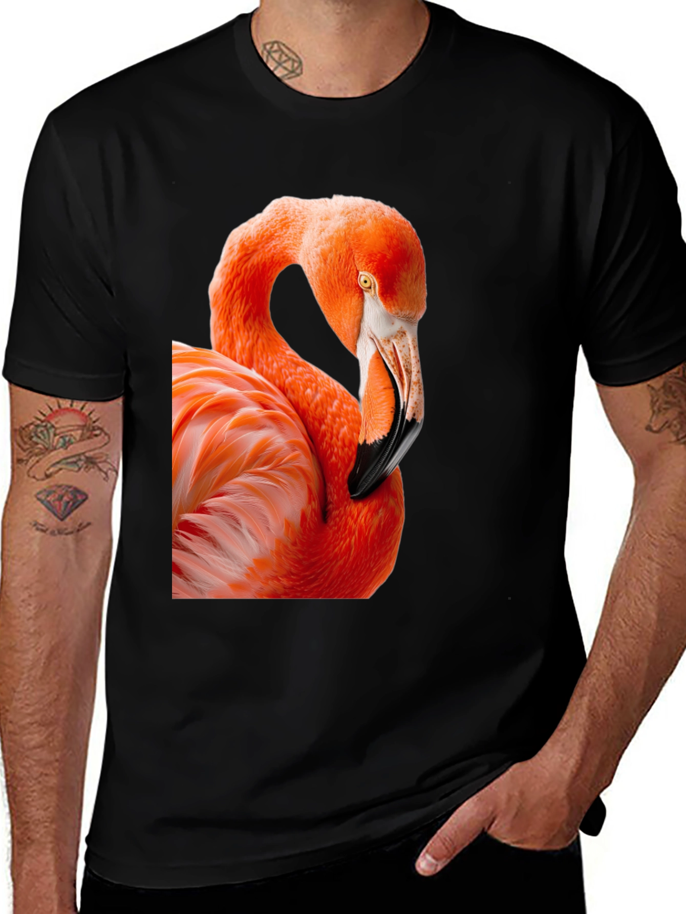 Flamingo Graphic T-Shirt