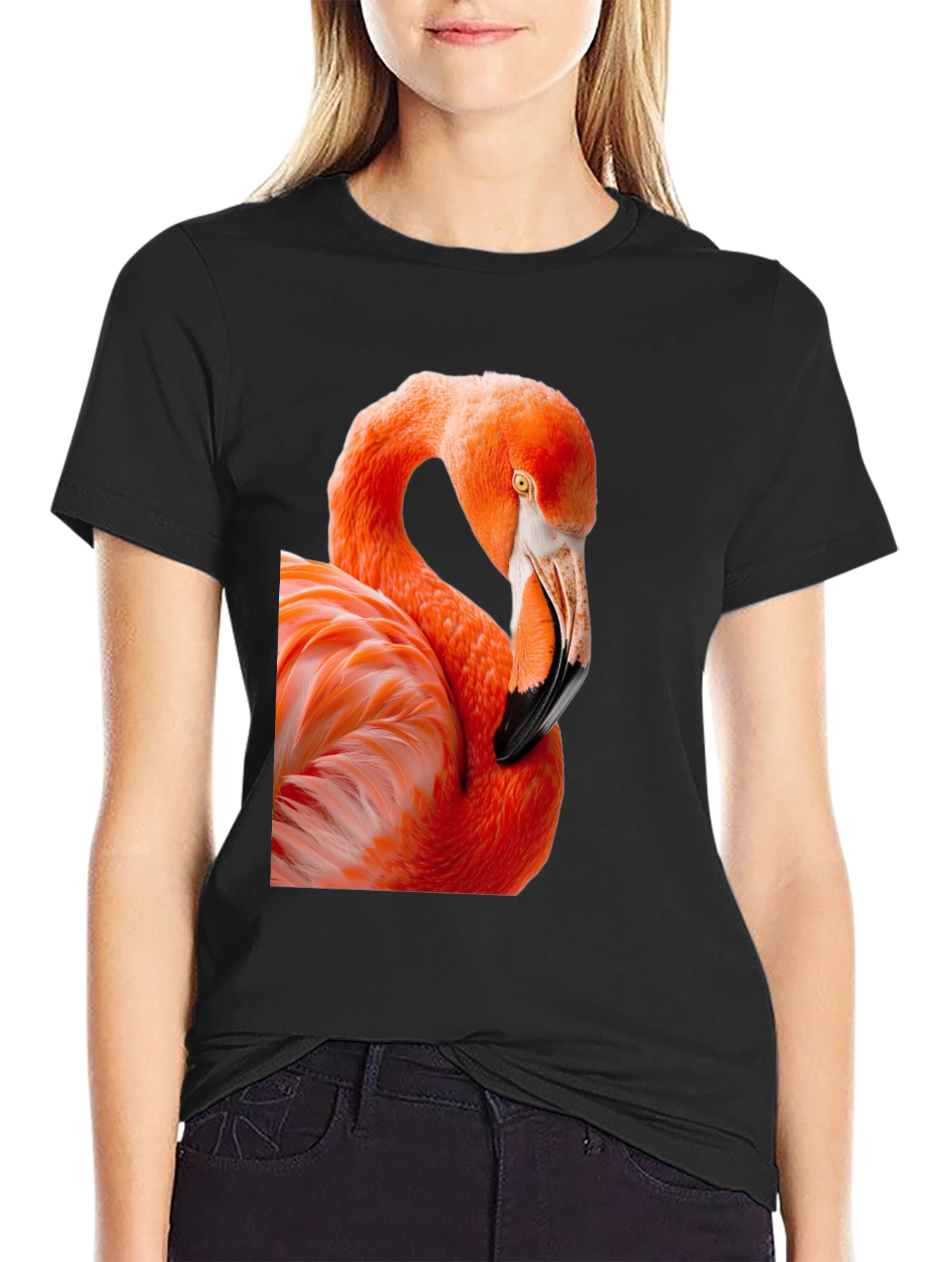 Flamingo Graphic T-Shirt