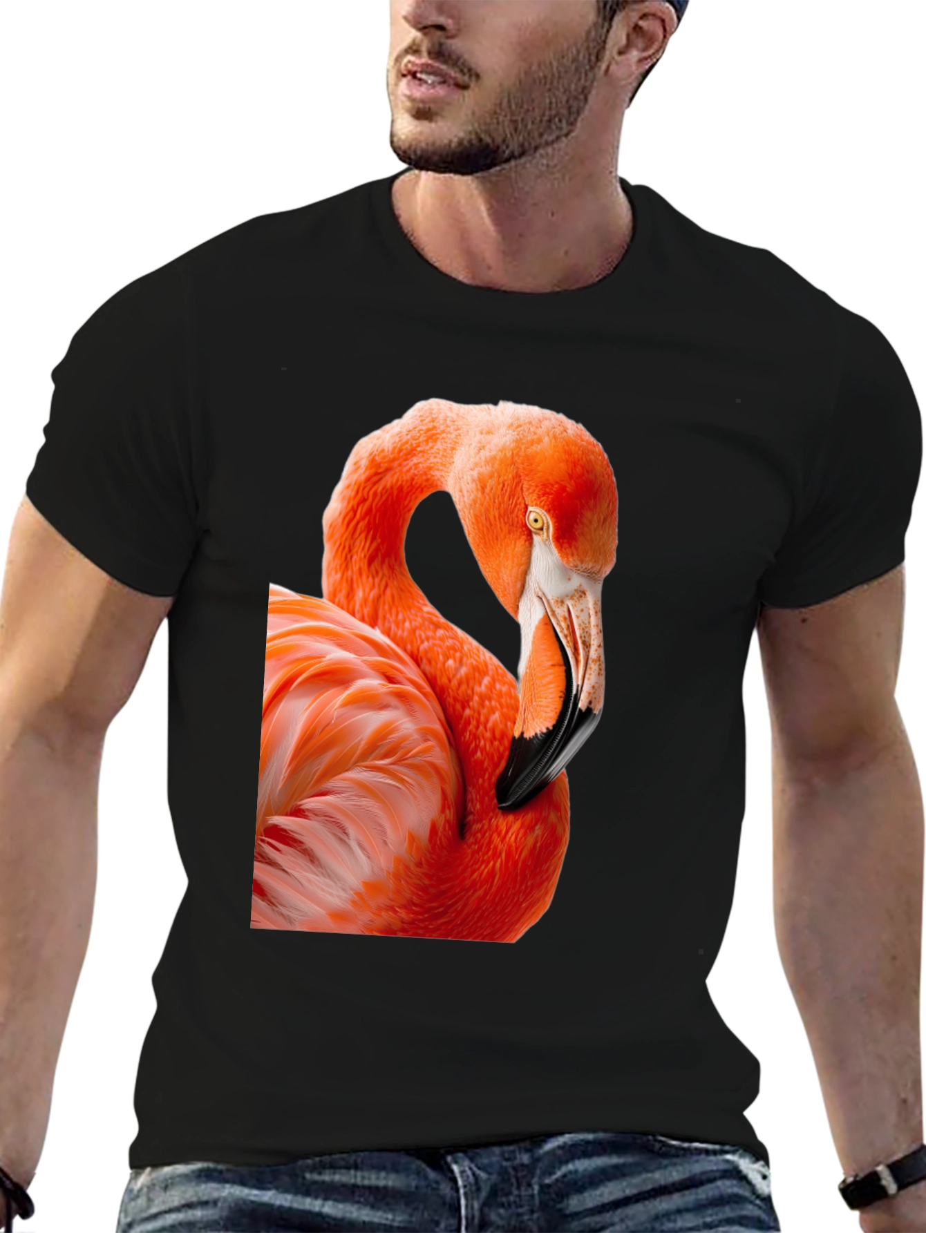 Flamingo Graphic T-Shirt
