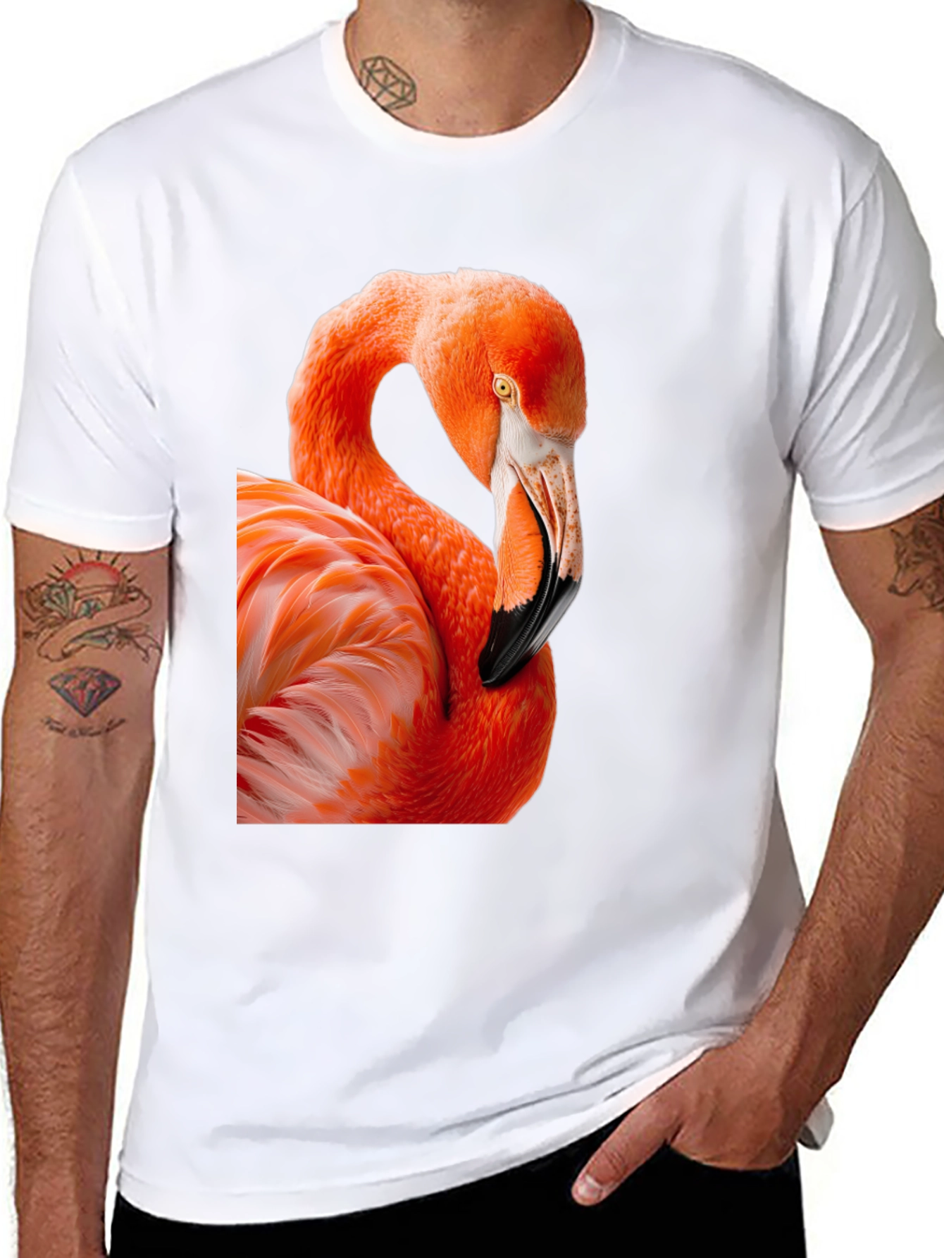 Flamingo Graphic T-Shirt