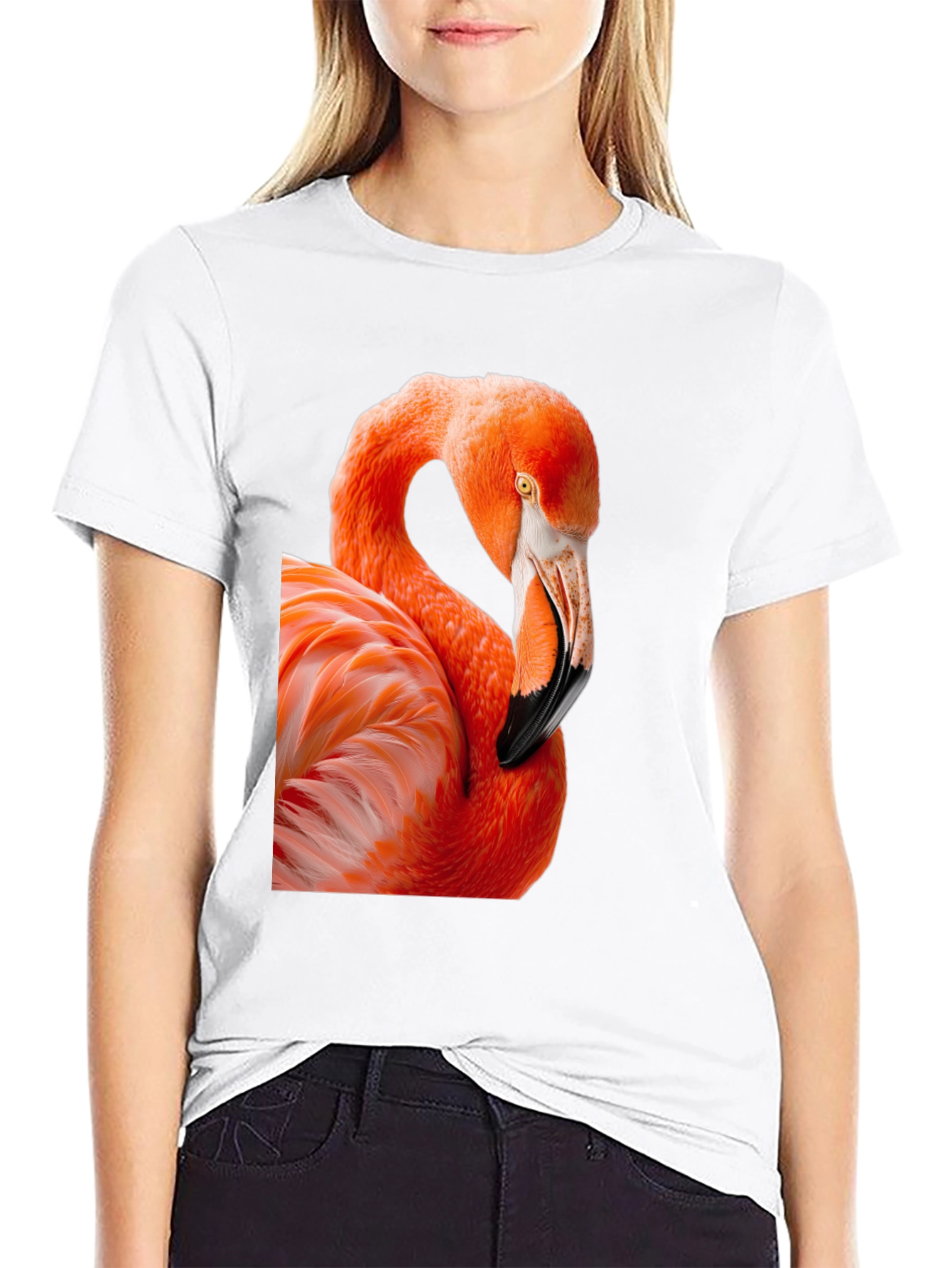 Flamingo Graphic T-Shirt