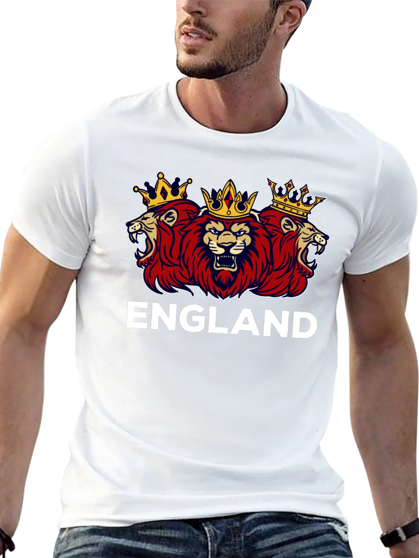 England Lions Crest Graphic Tee