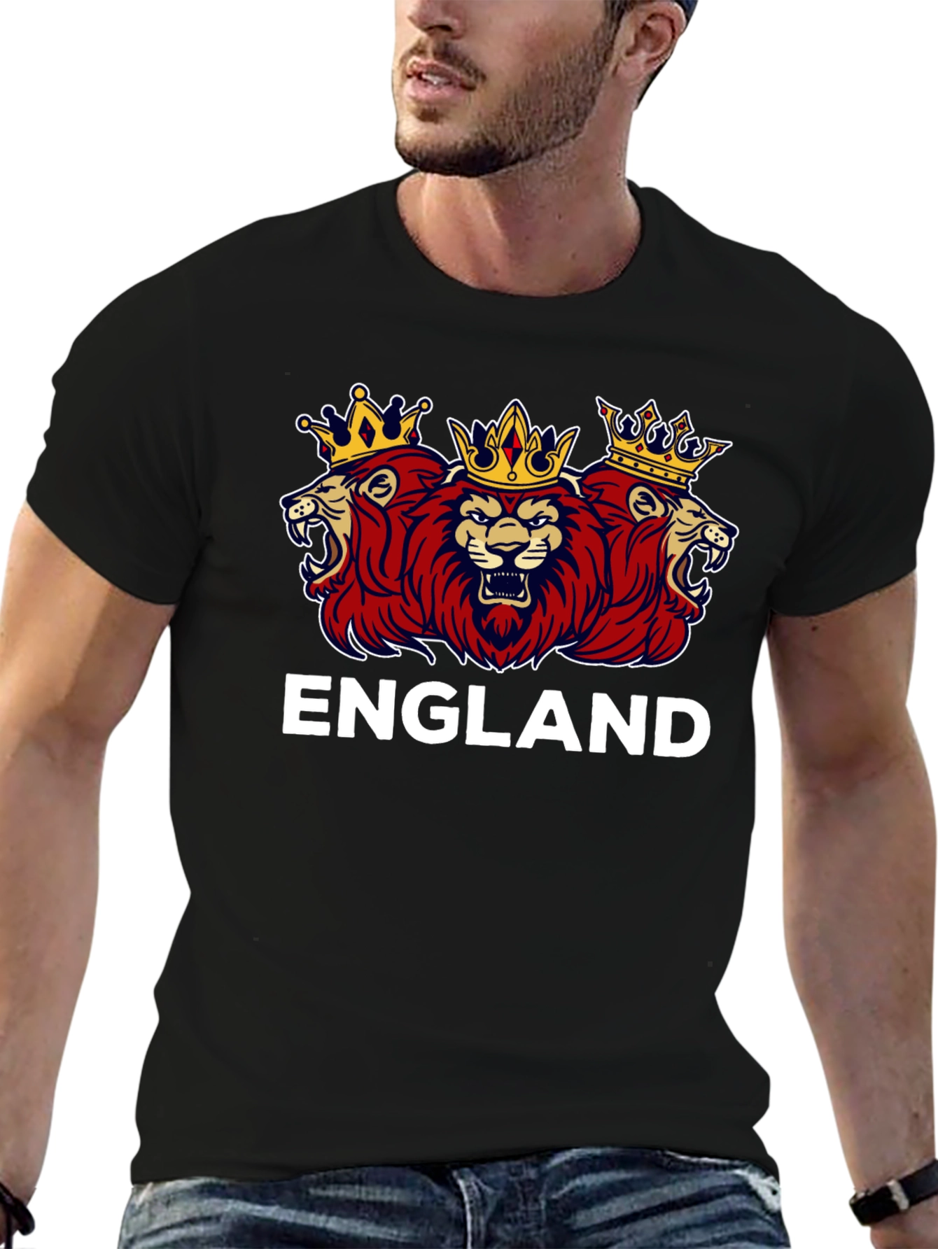 England Lions Crest Graphic Tee