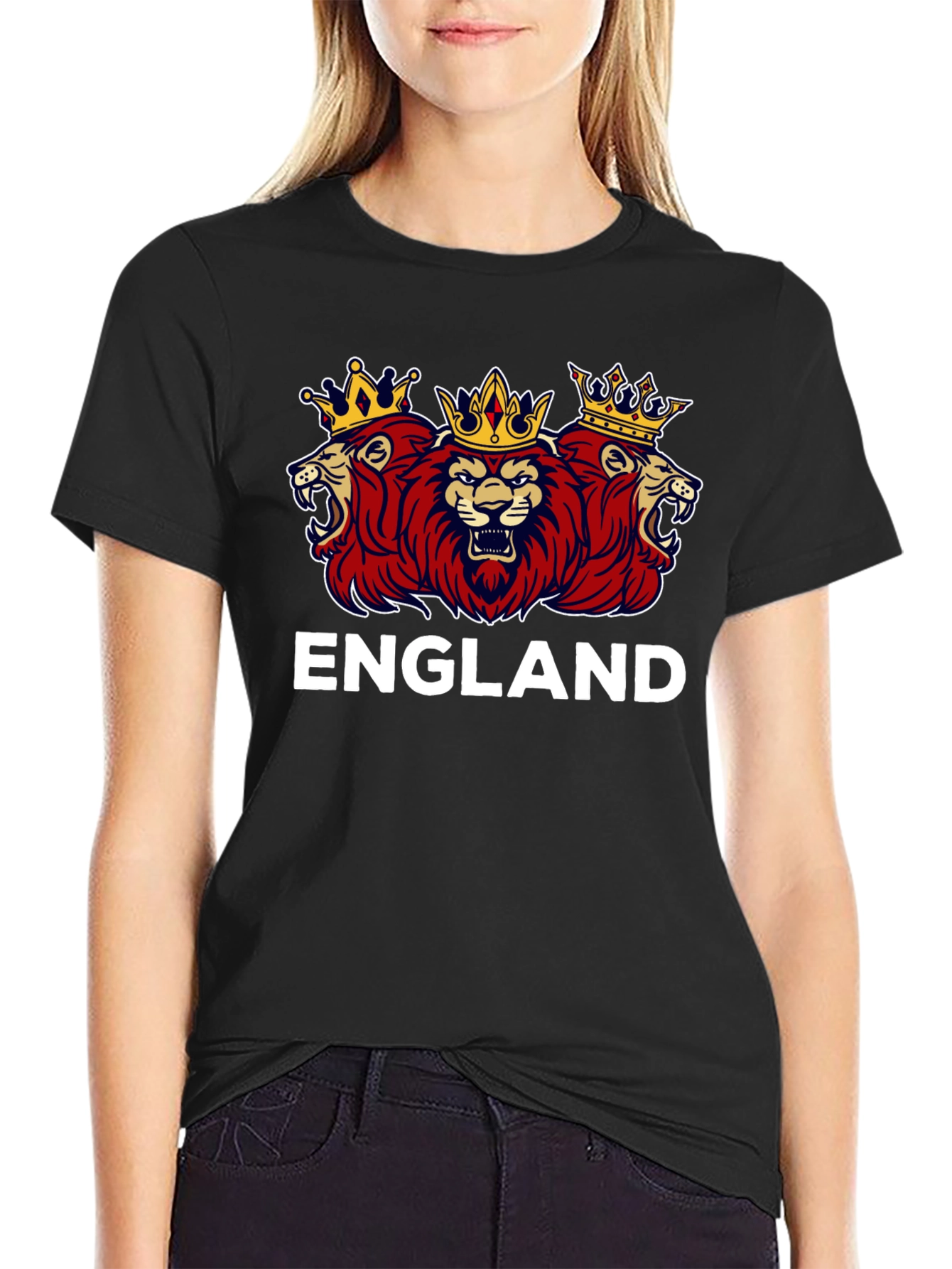 England Lions Crest Graphic Tee