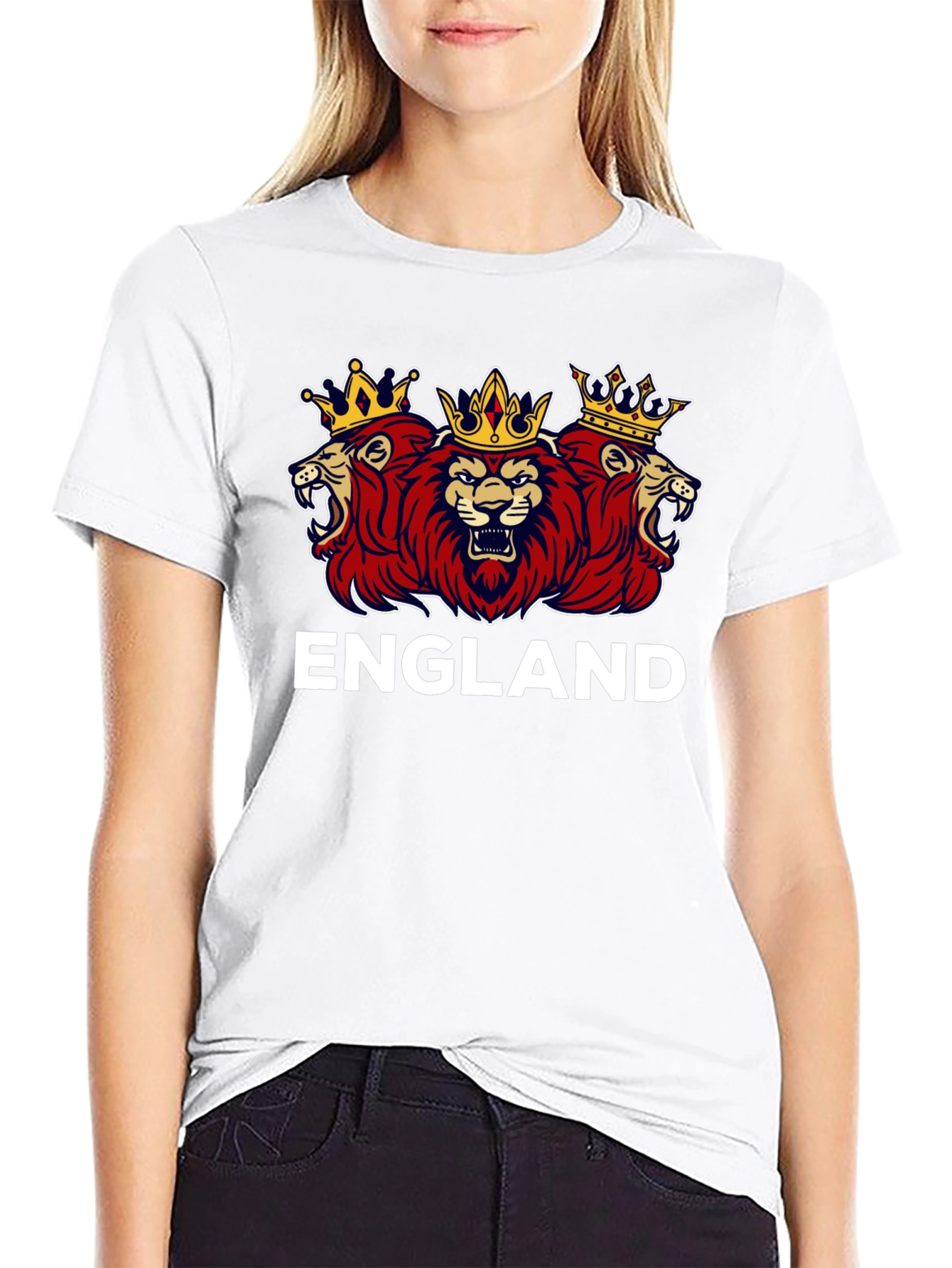 England Lions Crest Graphic Tee