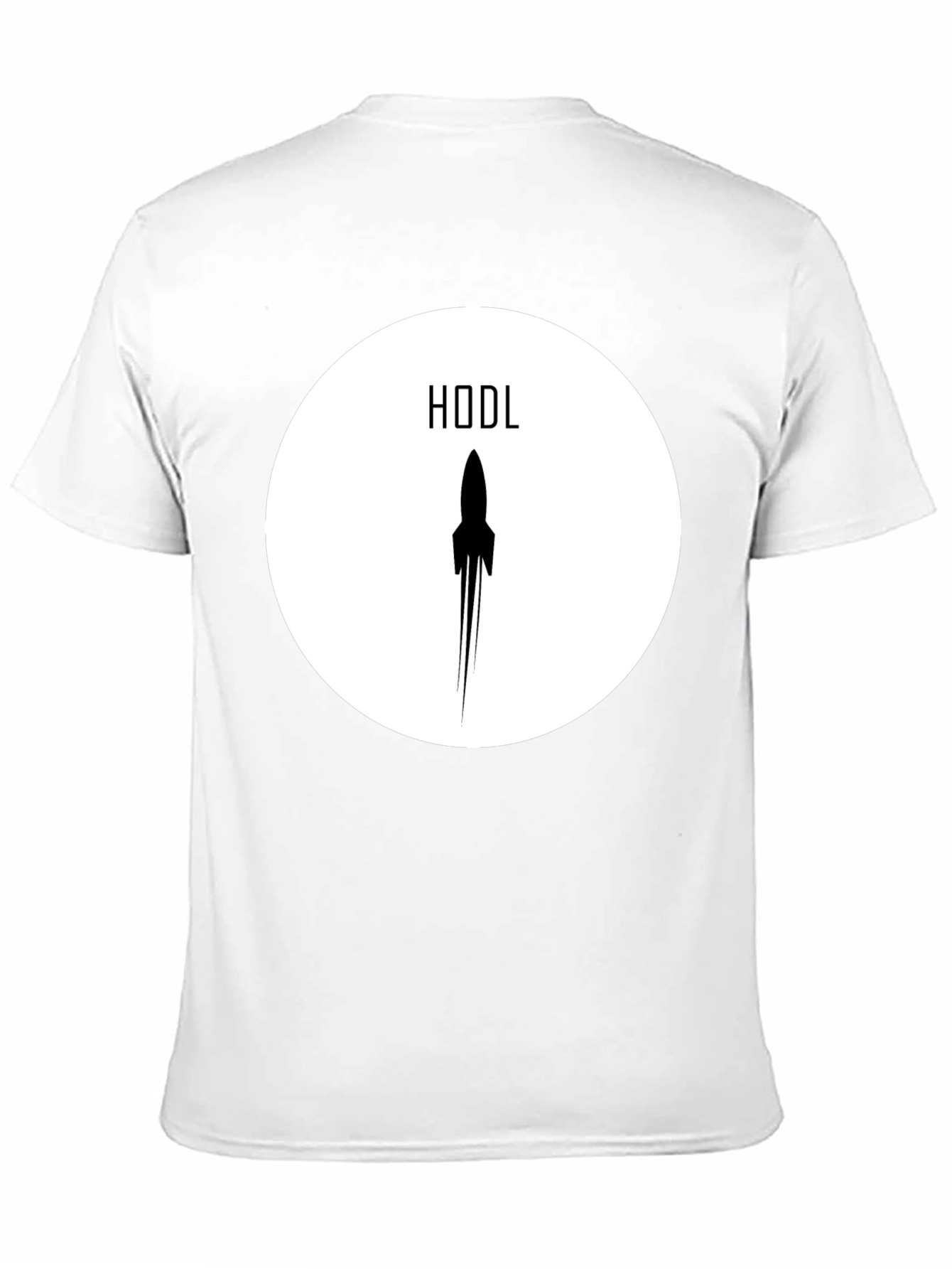HODL Rocket Crypto T-Shirt - Black