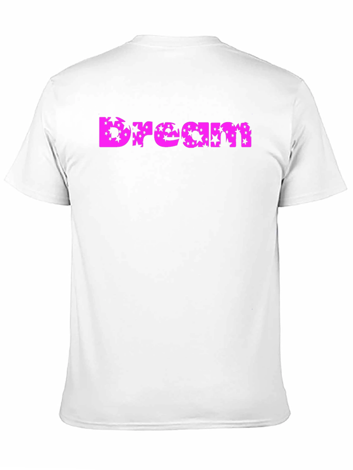 Dream Star Print T-Shirt - Black