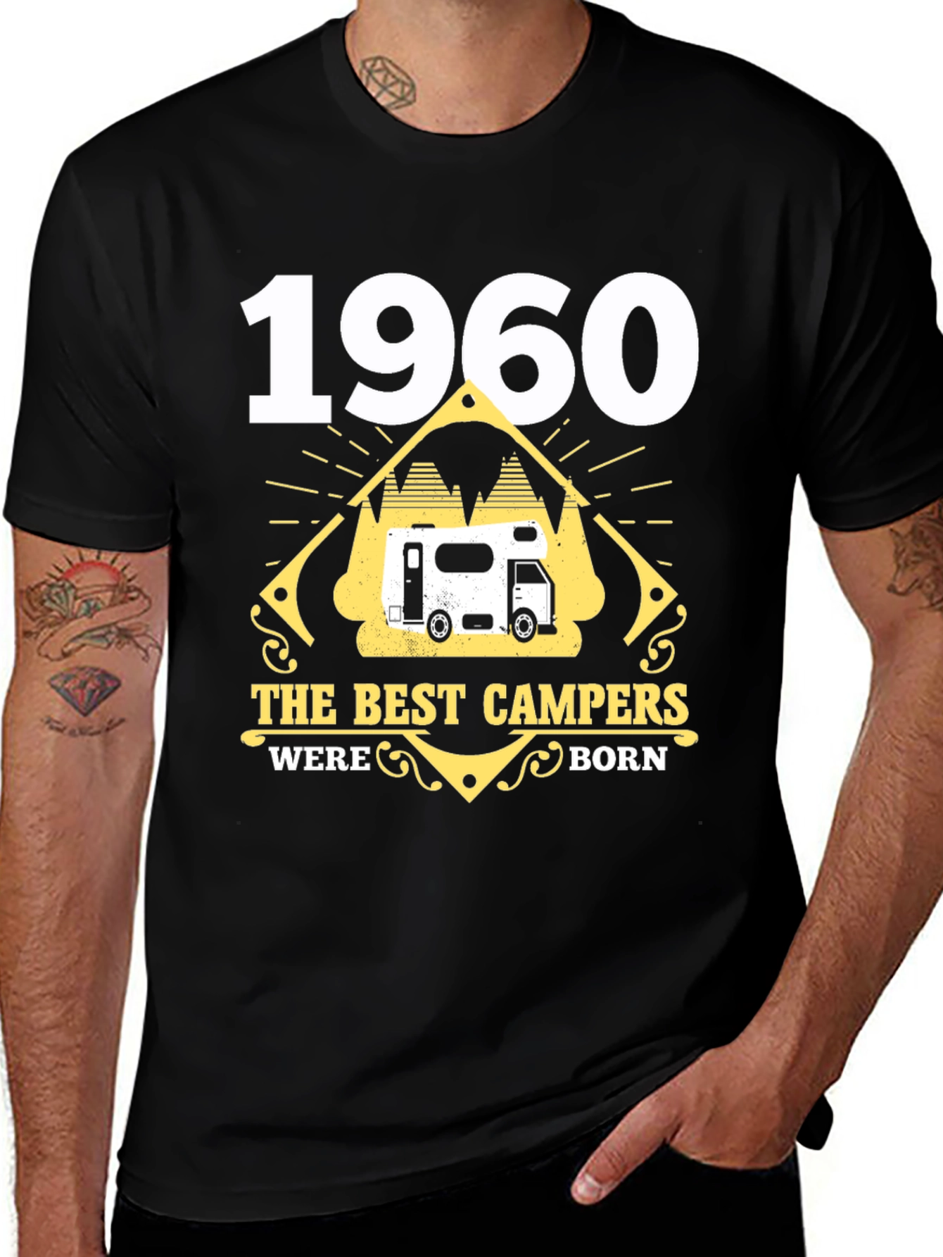 1960 The Best Campers Were Born T-Shirt