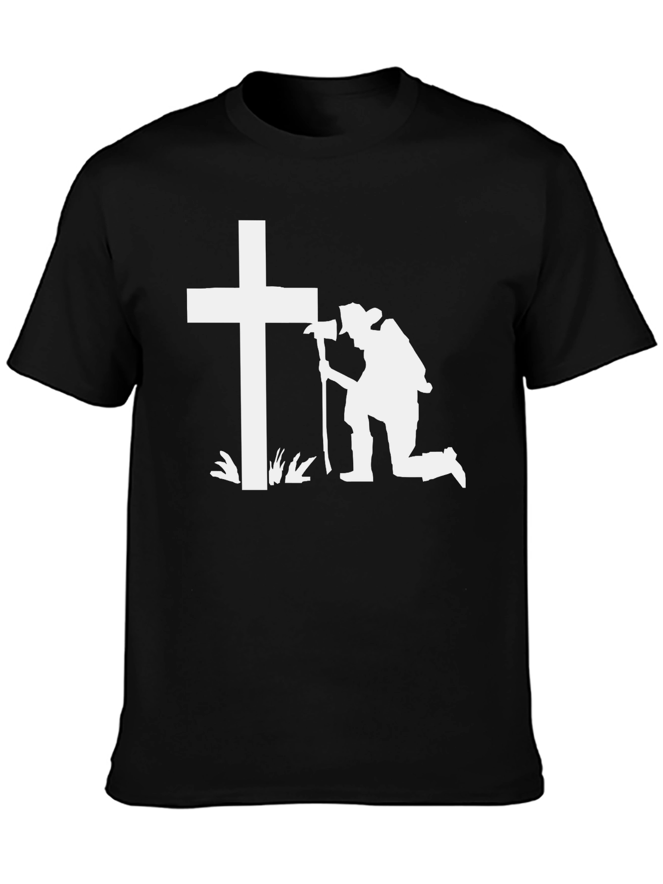 Faithful Firefighter Graphic Tee