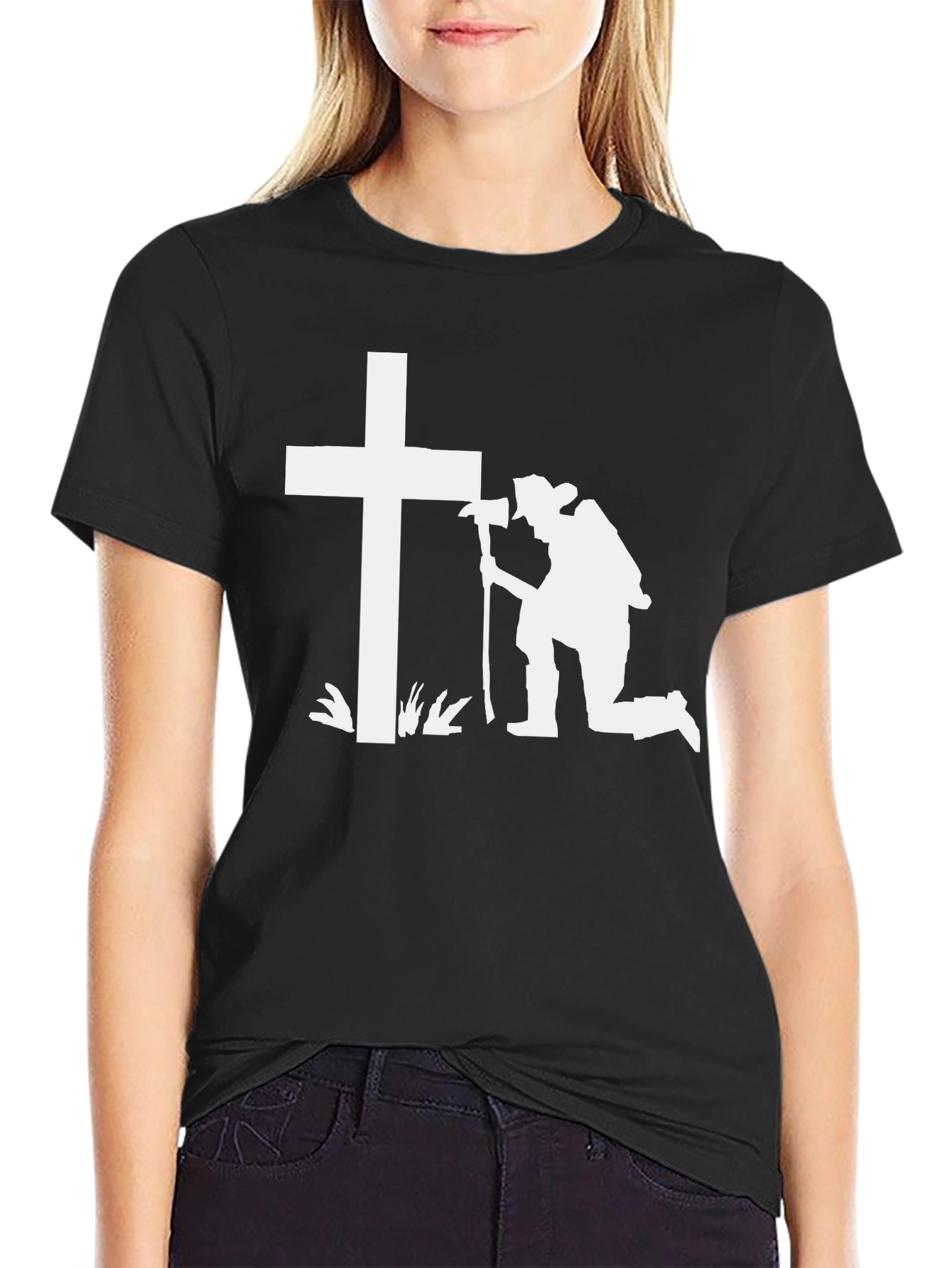 Faithful Firefighter Graphic Tee
