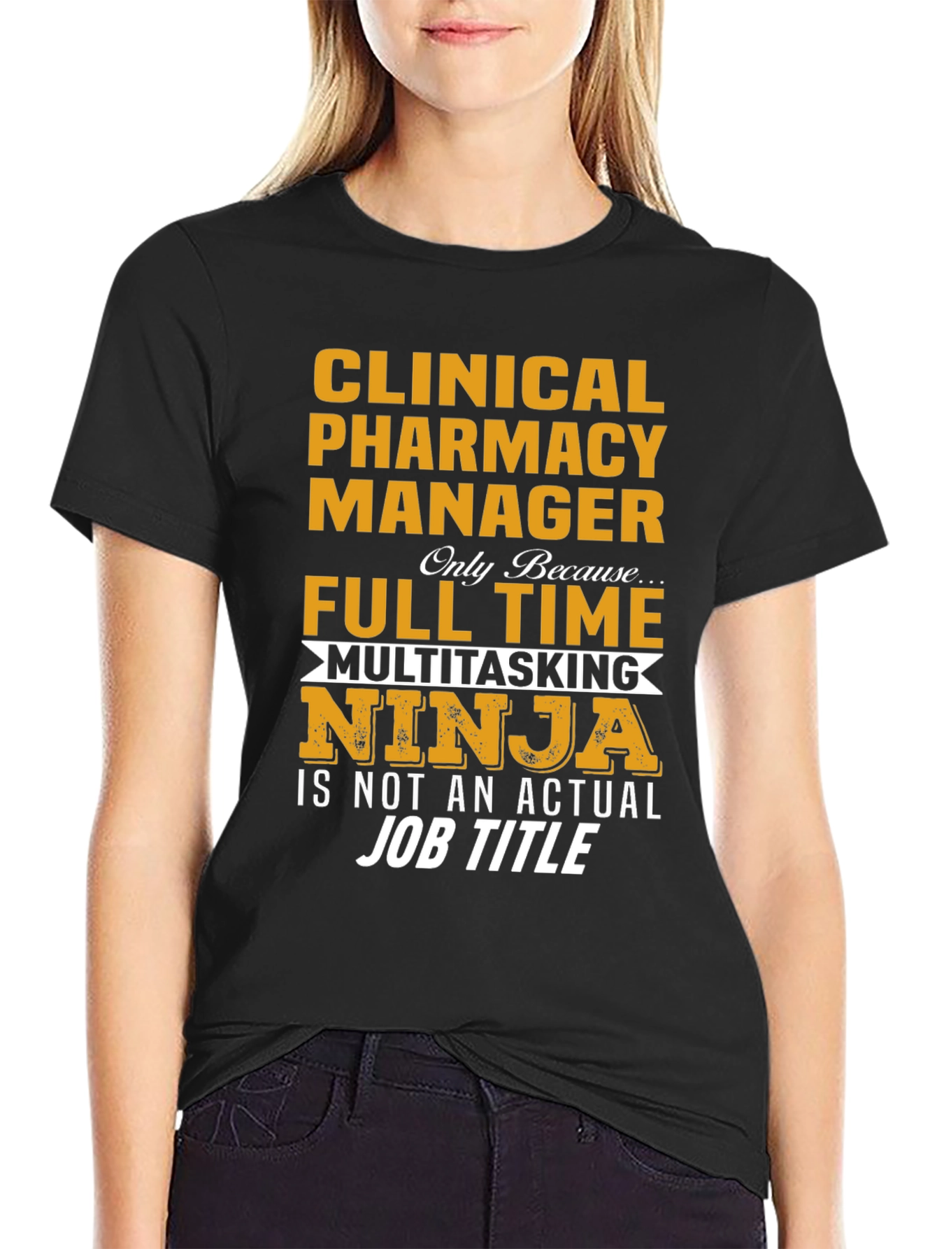 Clinical Pharmacy Manager Multitasking Ninja T-Shirt