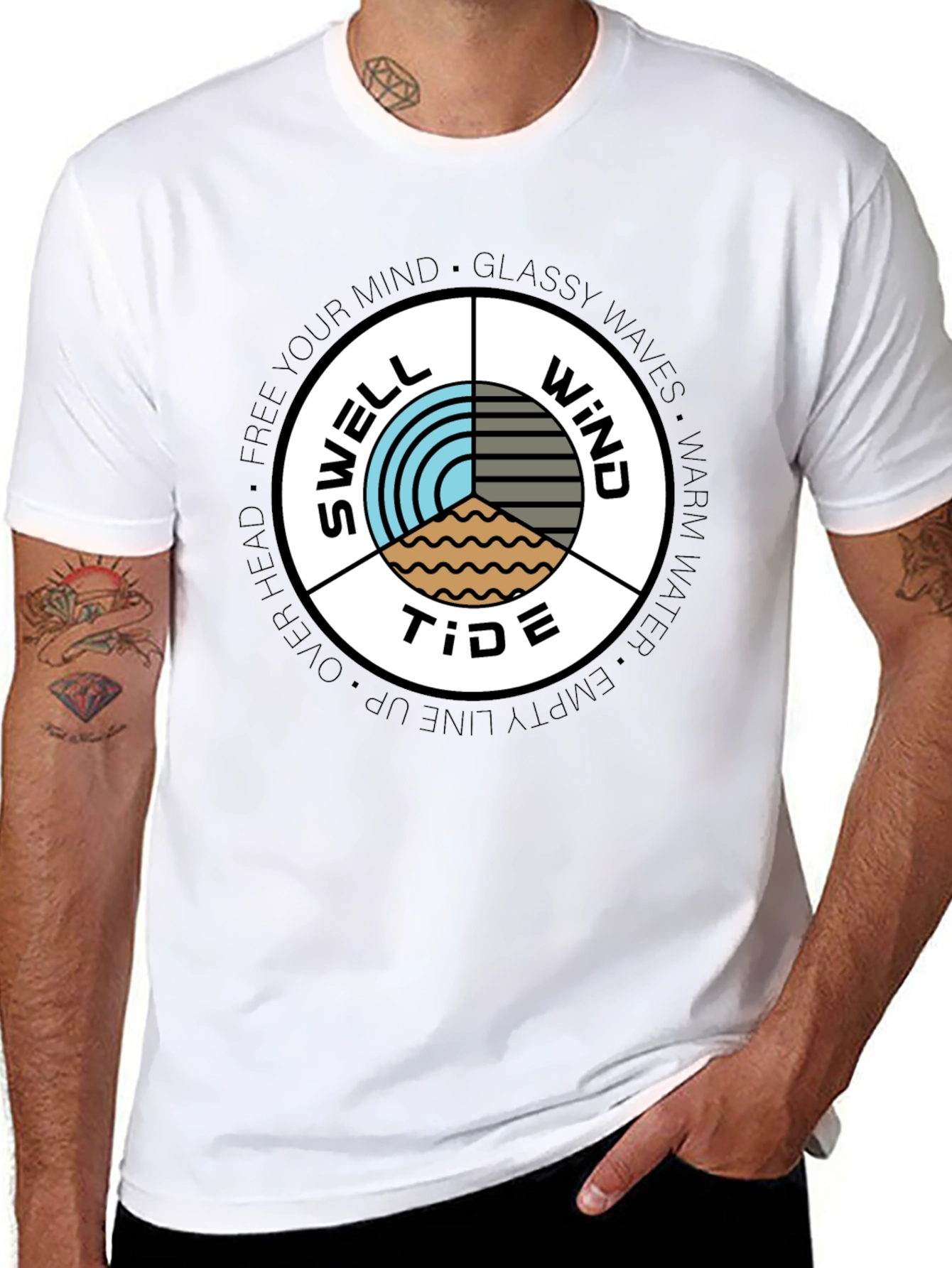 Swell Wind Tide Graphic Tee