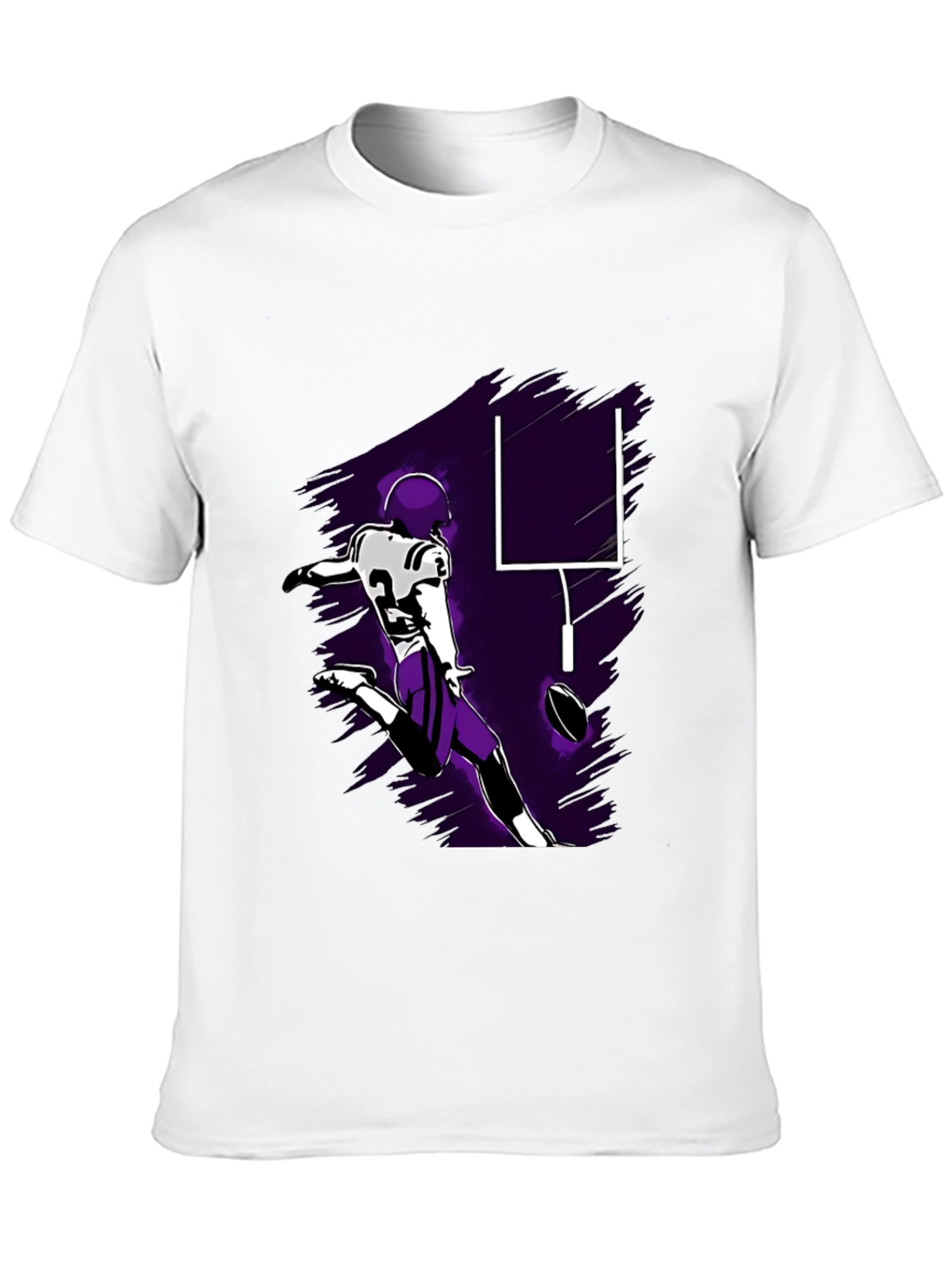 Football Kick T-Shirt - Touchdown Style!