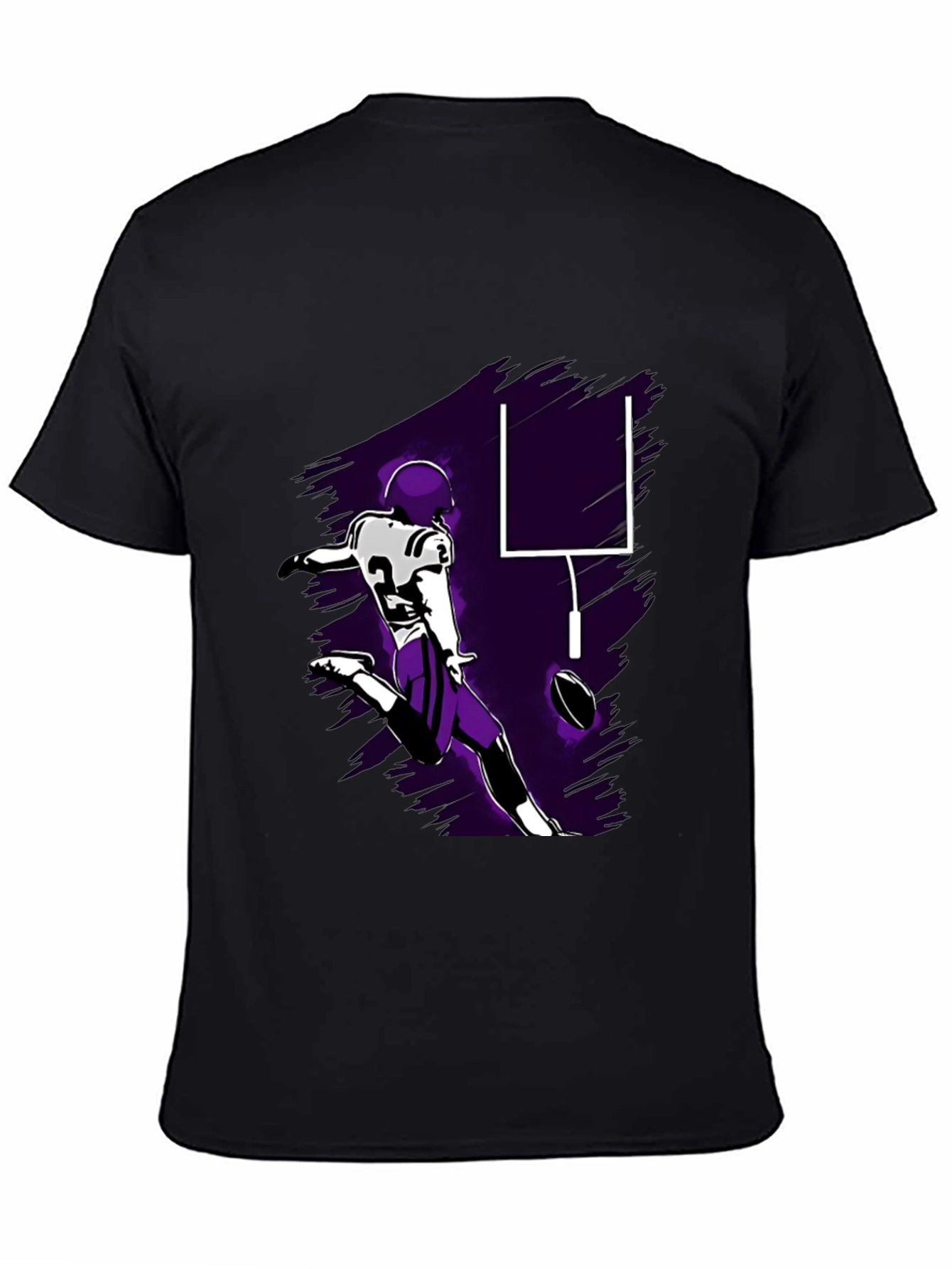Football Kick T-Shirt - Touchdown Style!