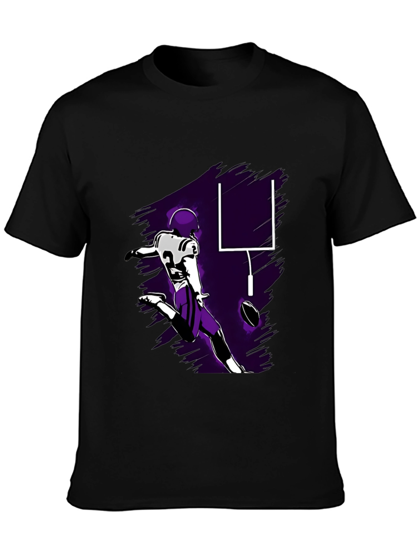 Football Kick T-Shirt - Touchdown Style!