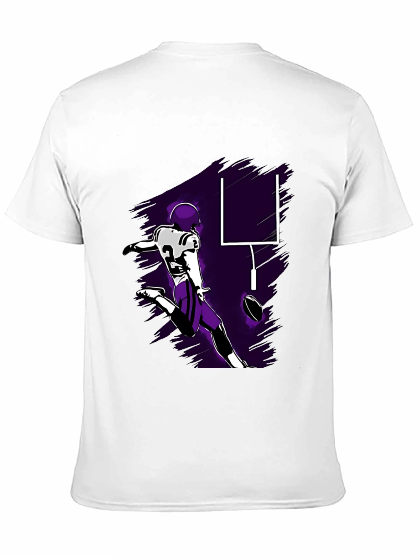 Football Kick T-Shirt - Touchdown Style!