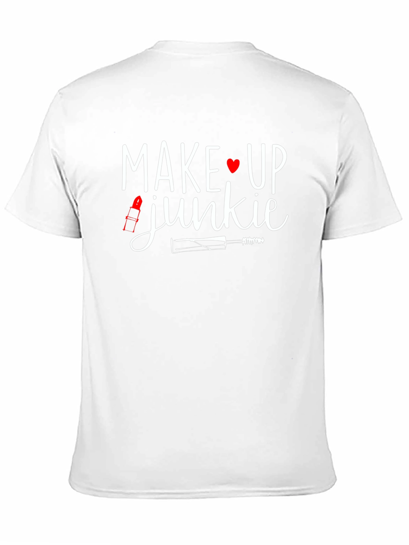 Makeup Junkie Graphic Tee - Black
