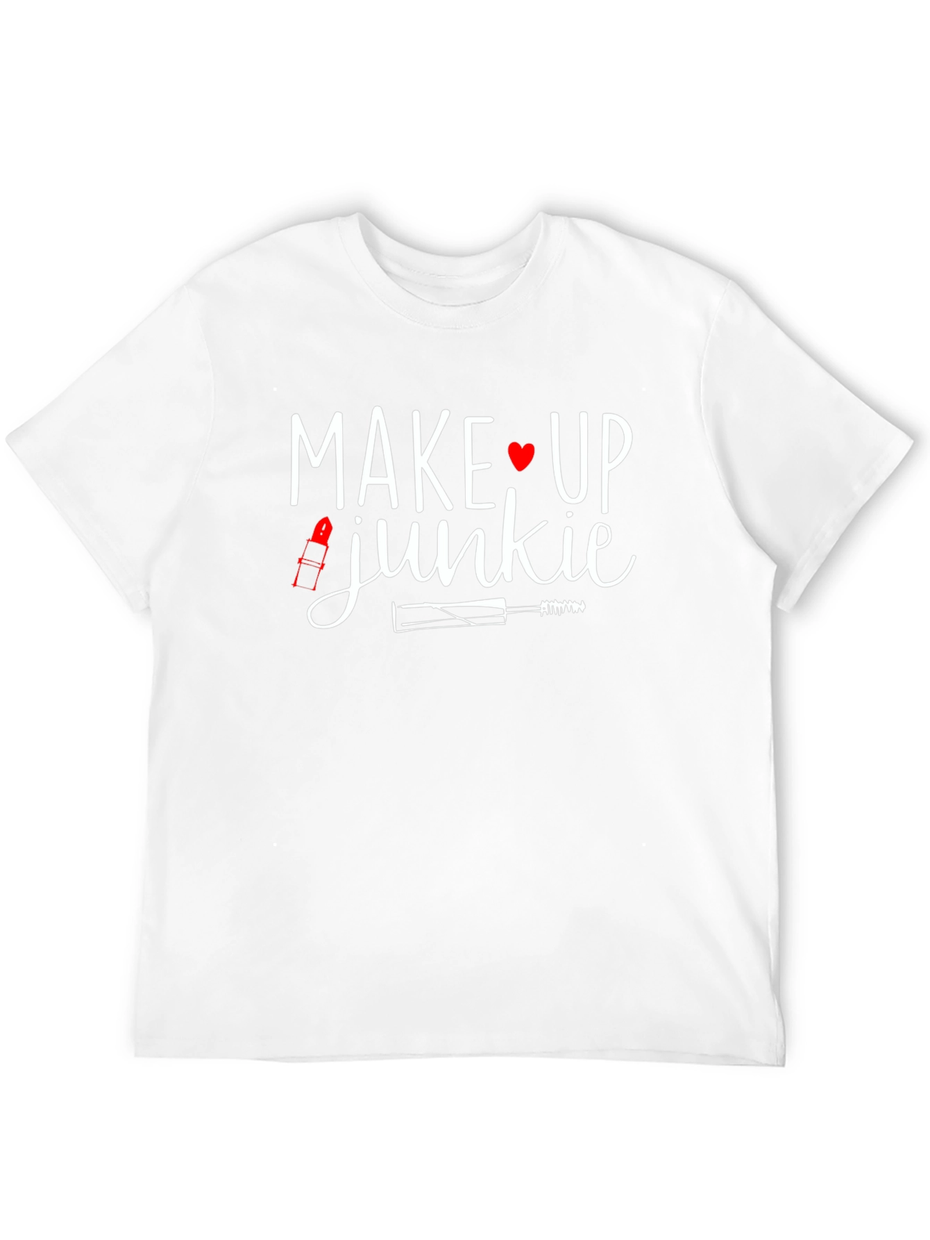 Makeup Junkie Graphic Tee - Black