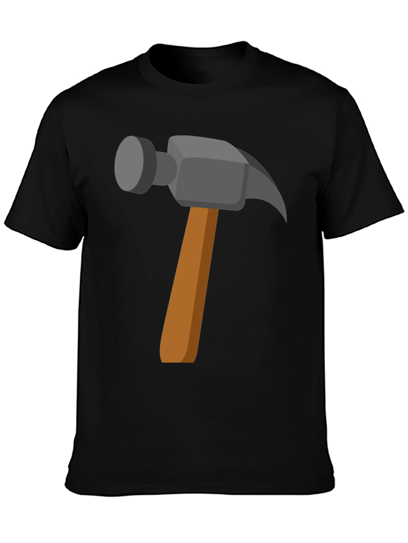 Hammer Graphic Tee - Black Cotton Comfort Fit