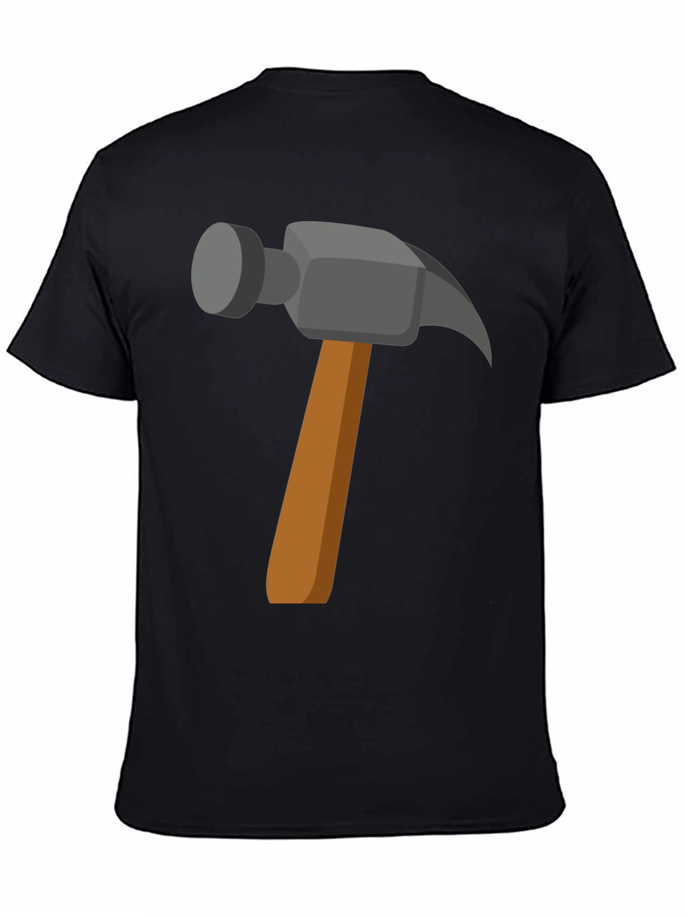 Hammer Graphic Tee - Black Cotton Comfort Fit
