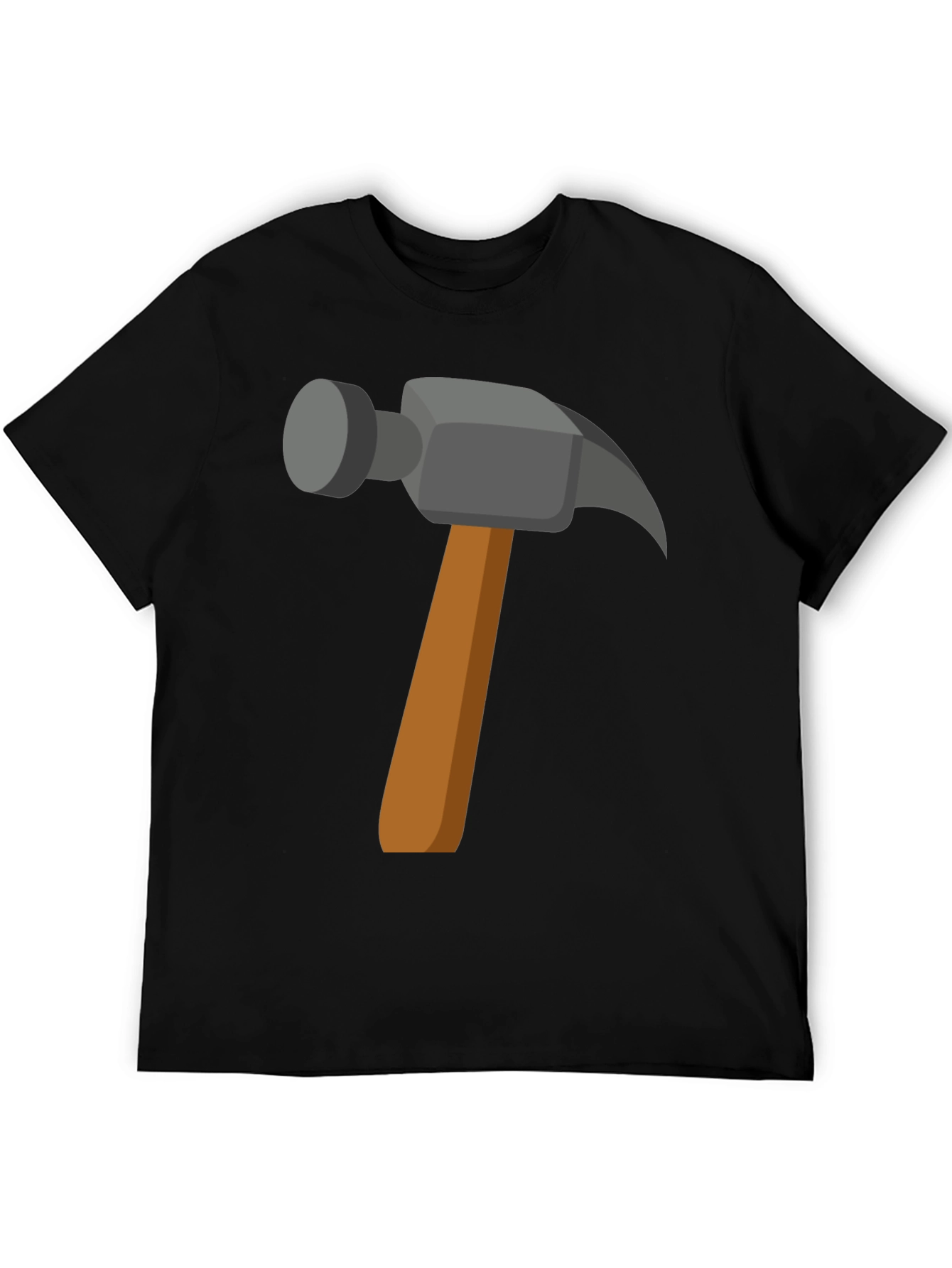 Hammer Graphic Tee - Black Cotton Comfort Fit
