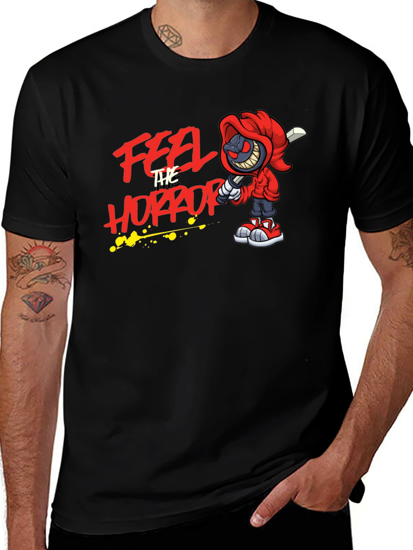 Feel the Horror T-Shirt - Graphic Tee