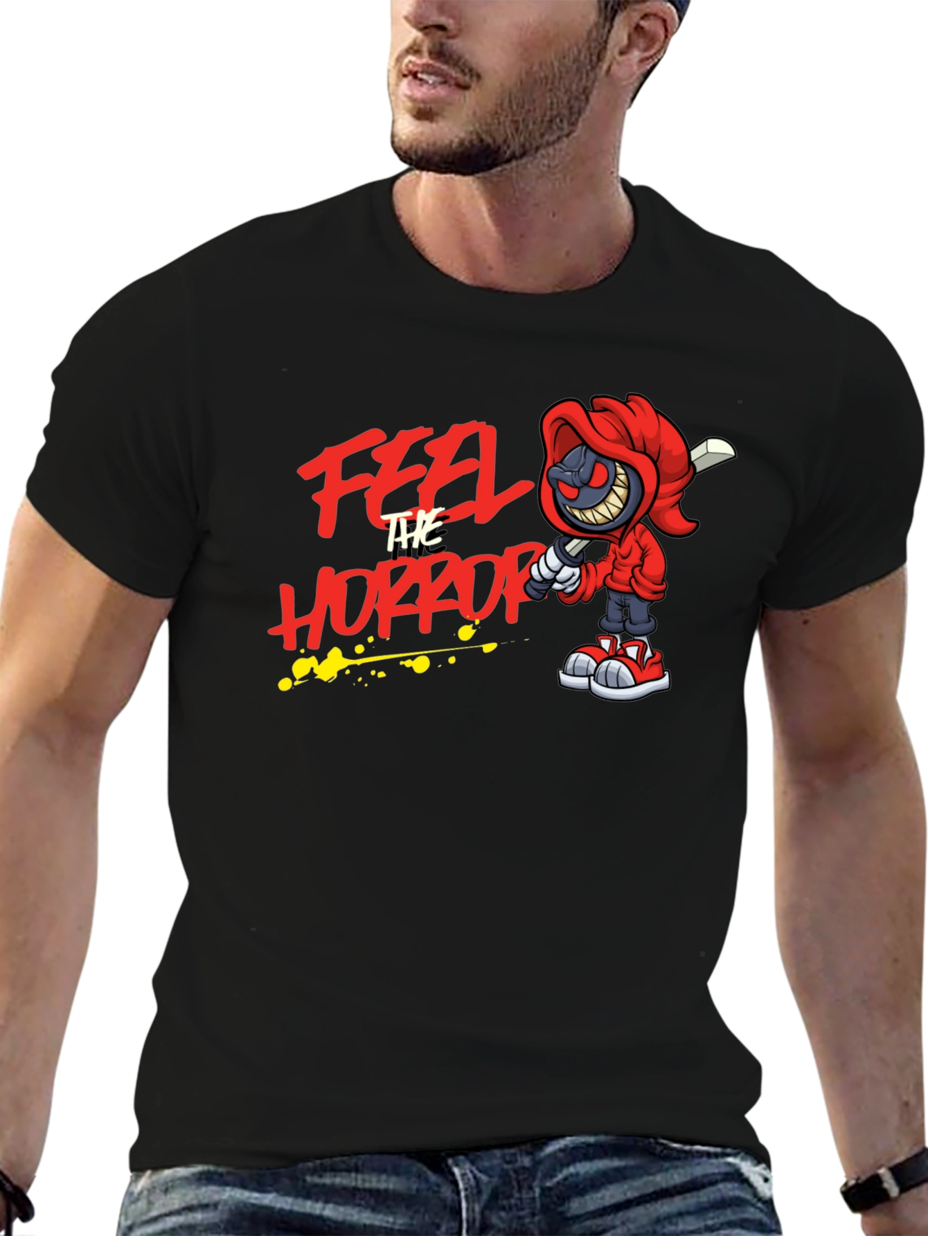 Feel the Horror T-Shirt - Graphic Tee