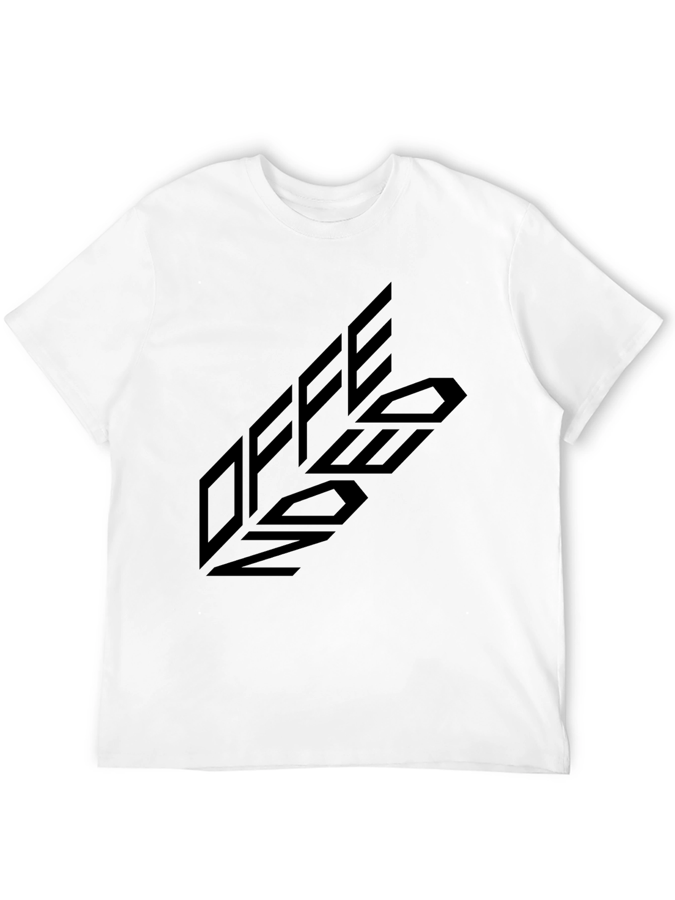 Offend Now Black Graphic Tee