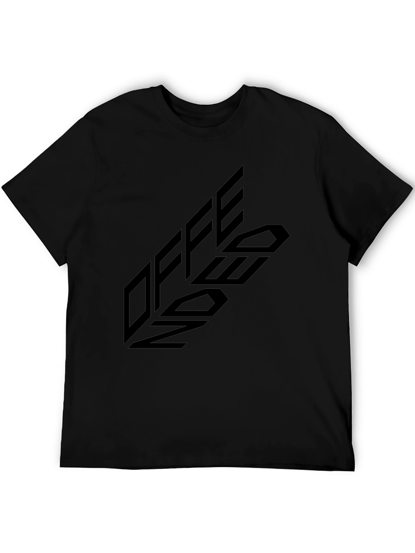 Offend Now Black Graphic Tee