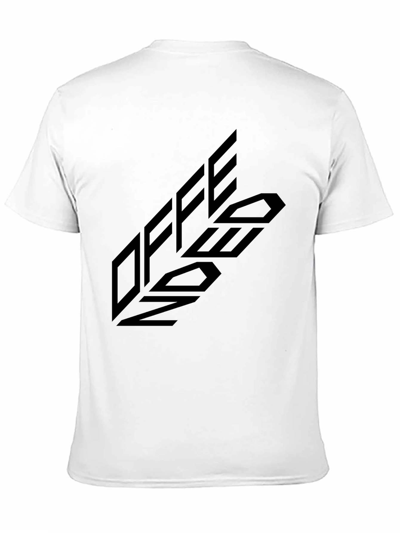 Offend Now Black Graphic Tee