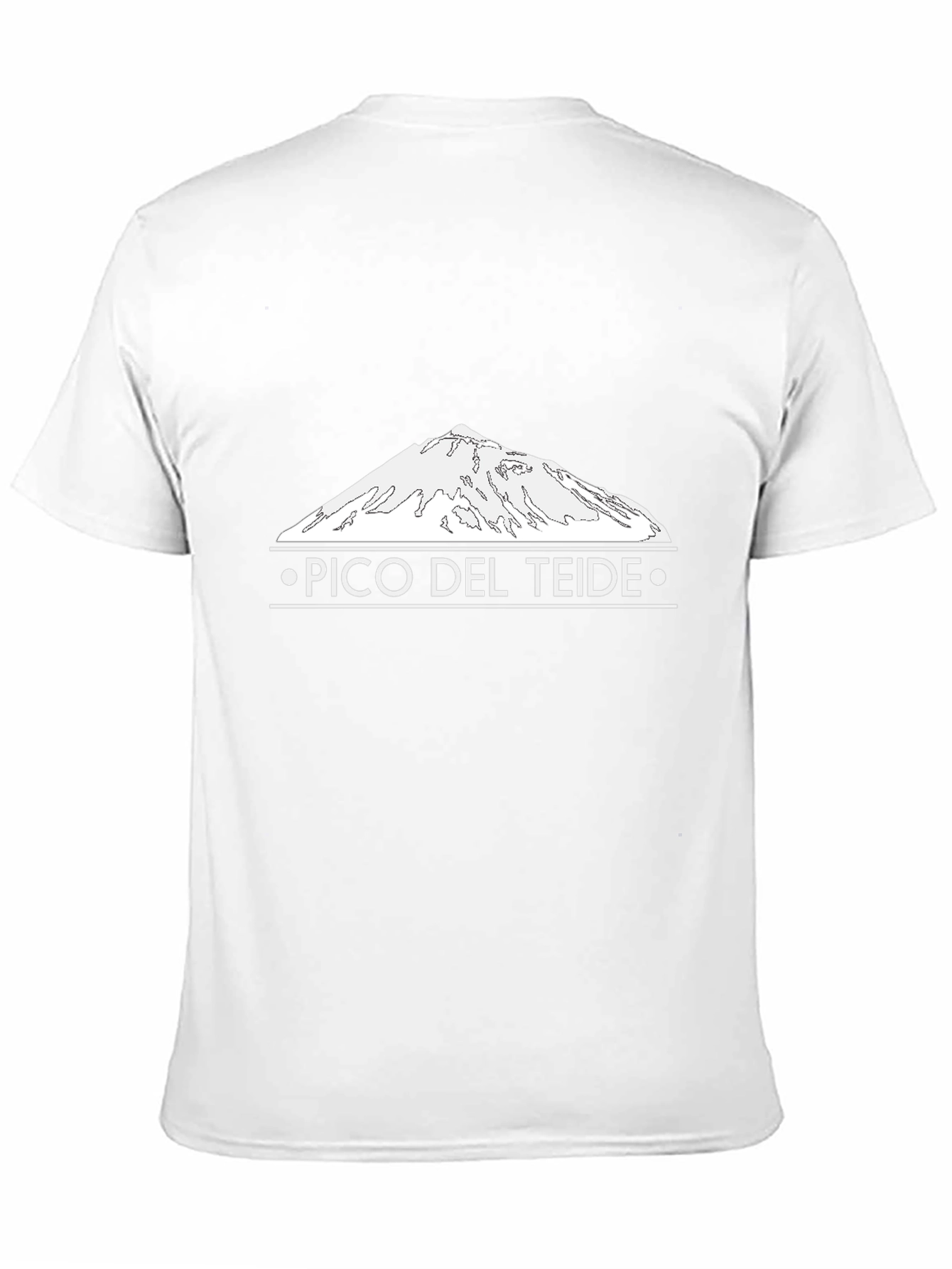 Pico Del Teide Mountain Graphic Tee