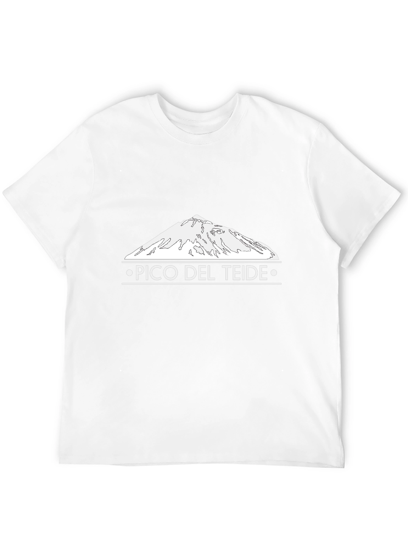 Pico Del Teide Mountain Graphic Tee
