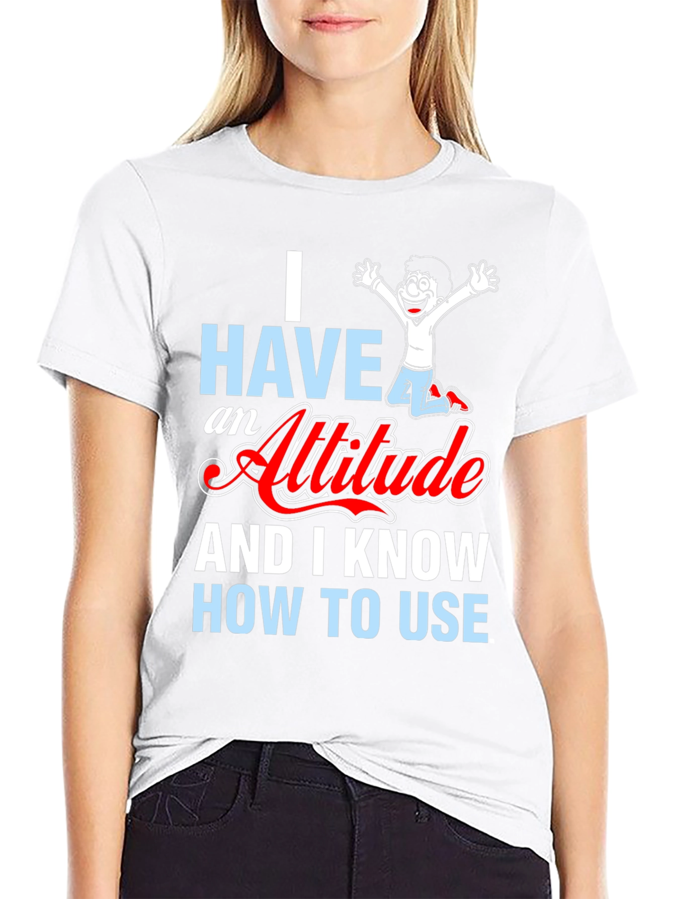 Attitude Graphic T-Shirt - Humor Tee