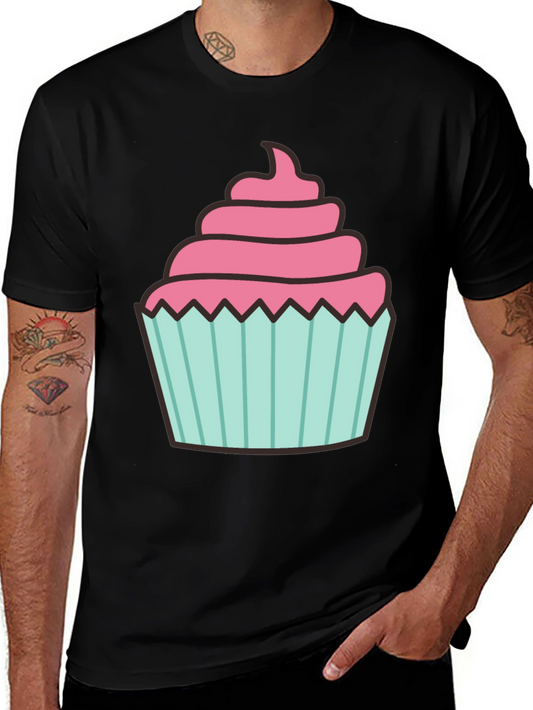 Cupcake Graphic Tee - Sweet Treat Design