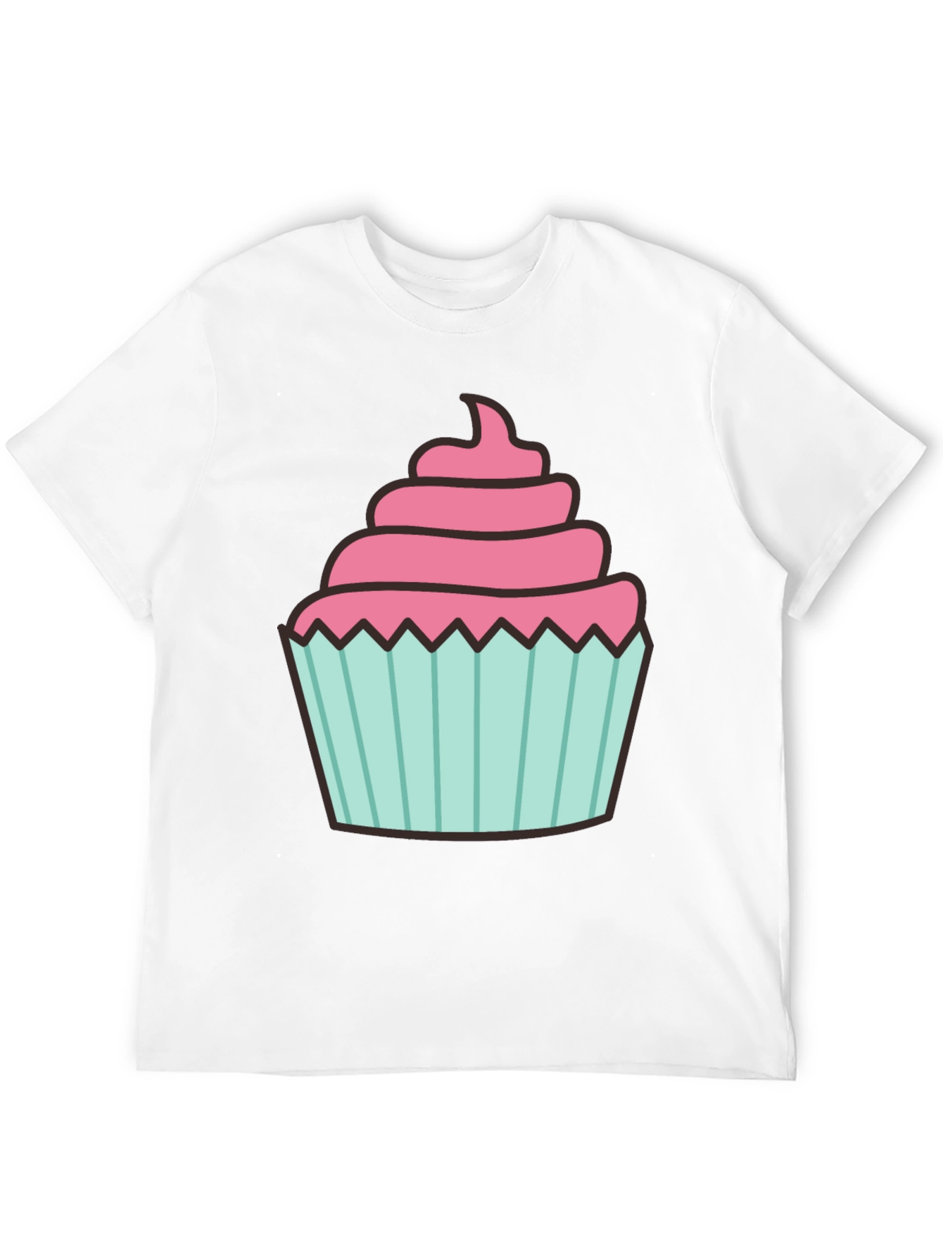 Cupcake Graphic Tee - Sweet Treat Design