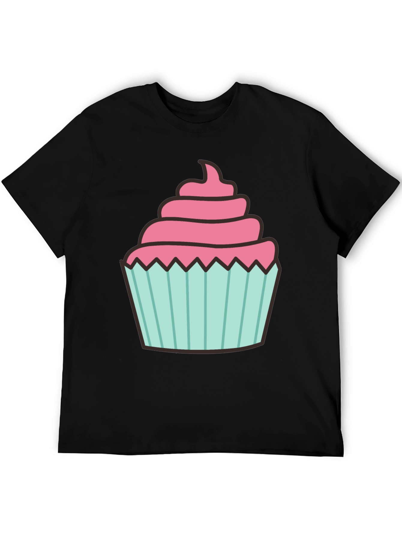 Cupcake Graphic Tee - Sweet Treat Design