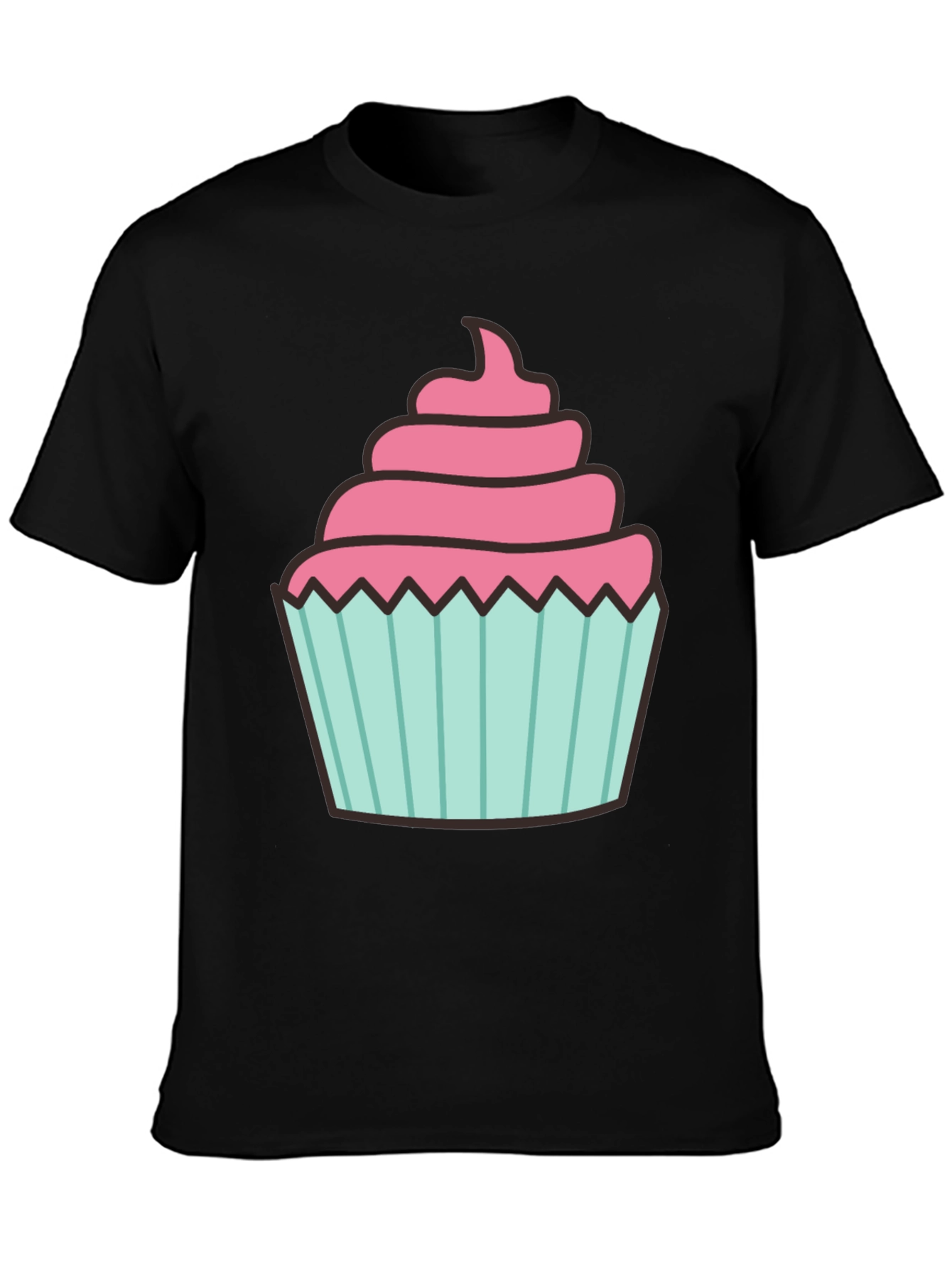 Cupcake Graphic Tee - Sweet Treat Design