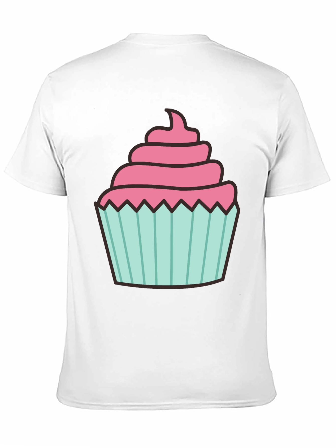 Cupcake Graphic Tee - Sweet Treat Design