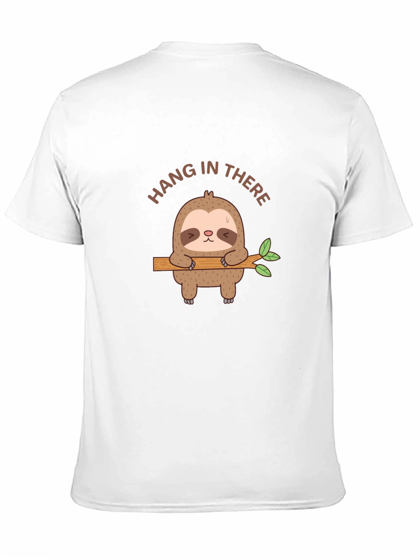 Hang In There Sloth Graphic T-Shirt