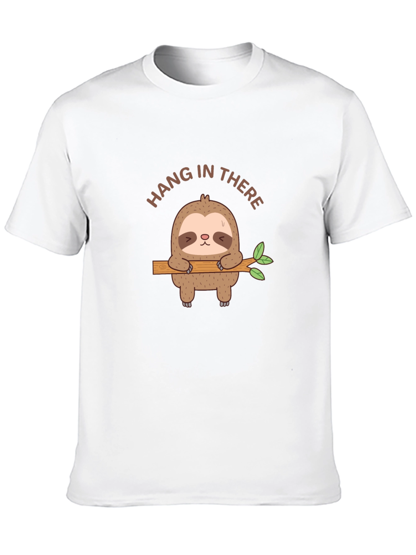 Hang In There Sloth Graphic T-Shirt