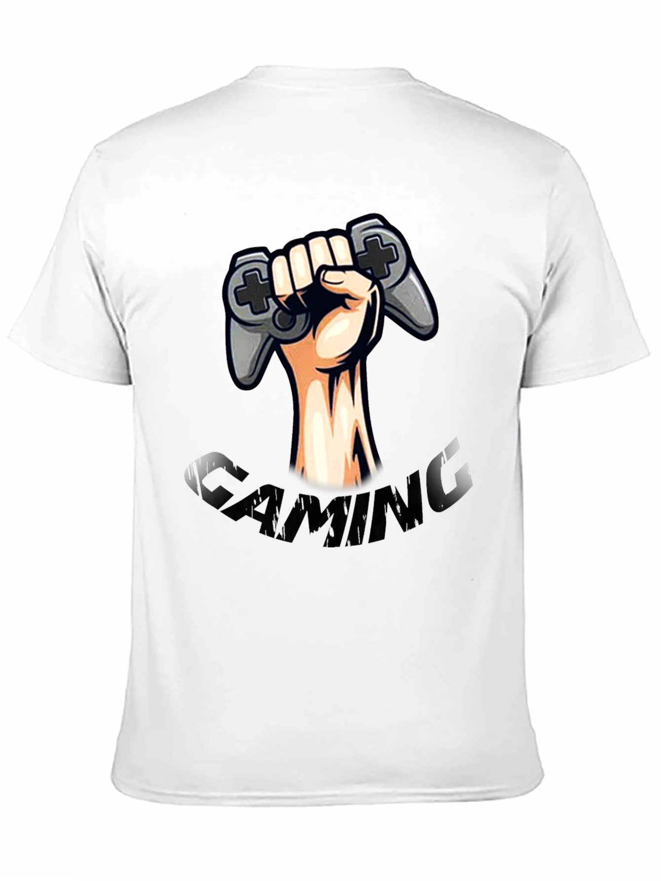 Gaming Controller Graphic Tee - Black