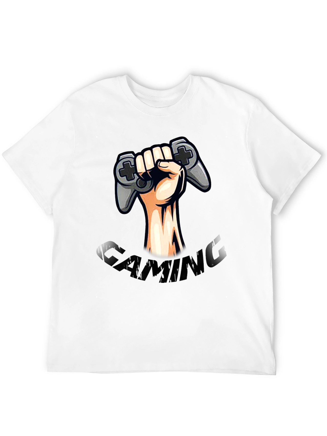 Gaming Controller Graphic Tee - Black