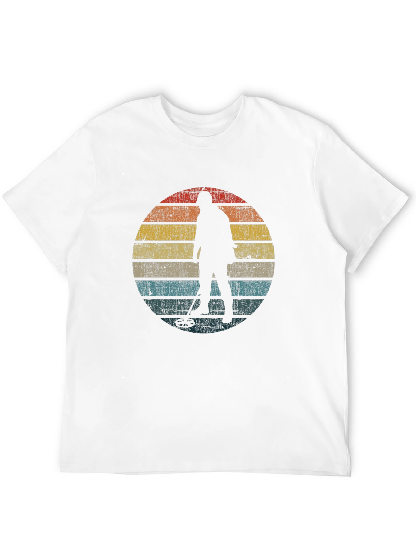 Retro Metal Detector T-Shirt - Treasure Hunting