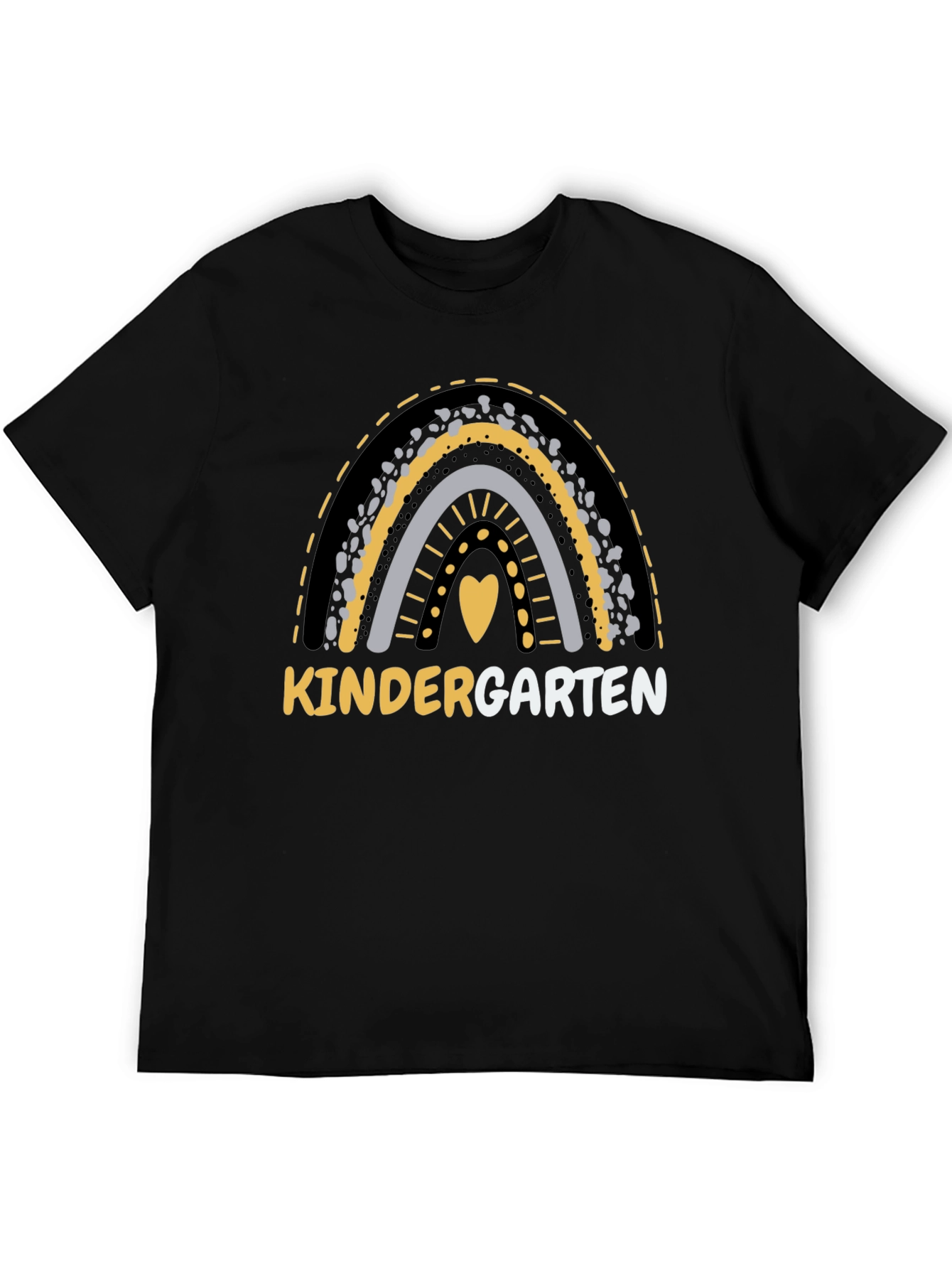 Kindergarten Rainbow Graphic Tee Back to School Shirt