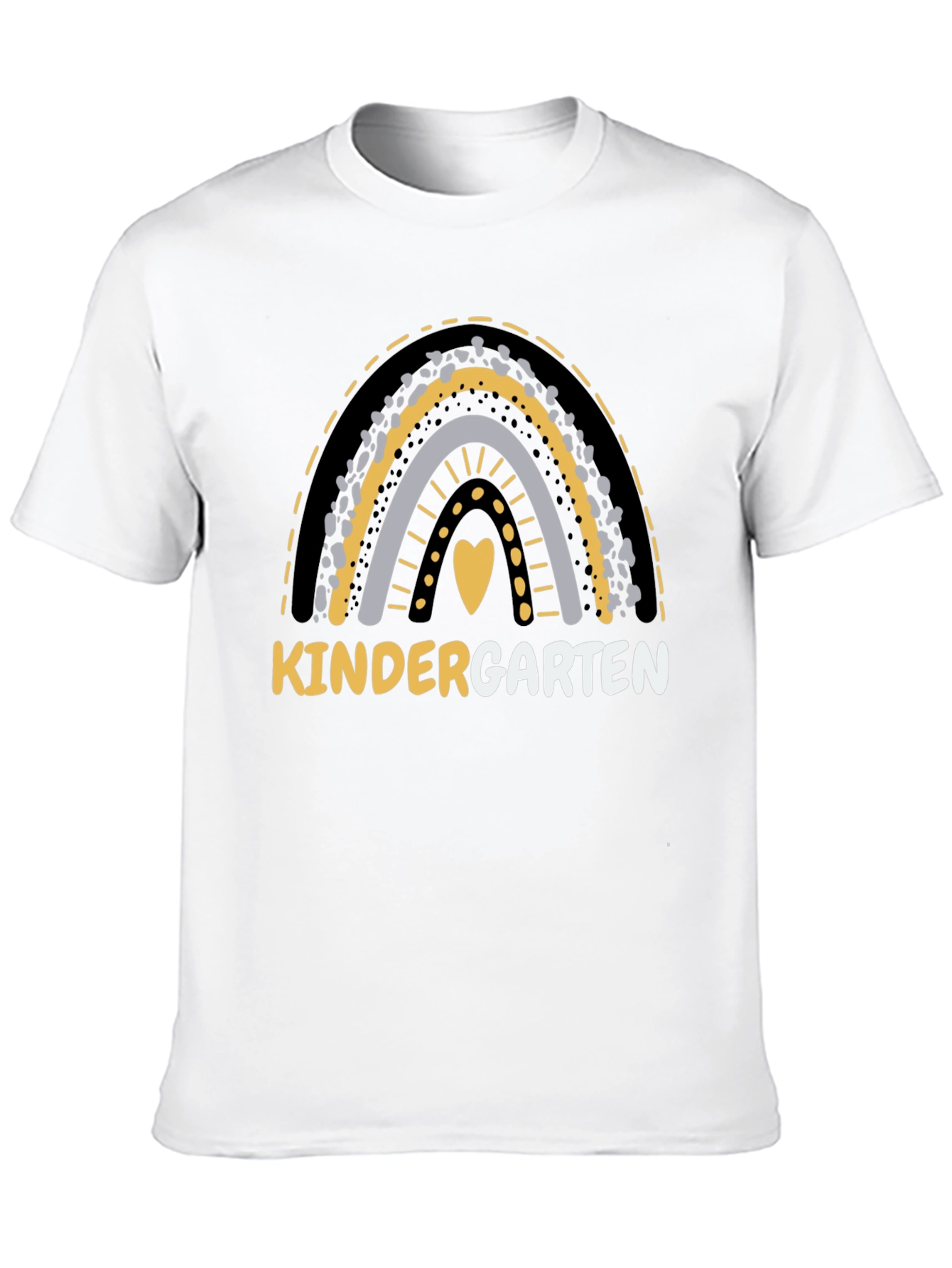 Kindergarten Rainbow Graphic Tee Back to School Shirt