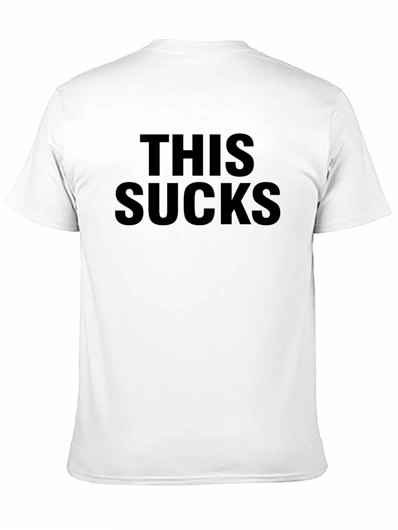 This Sucks Graphic T-Shirt - Mens Black Tee