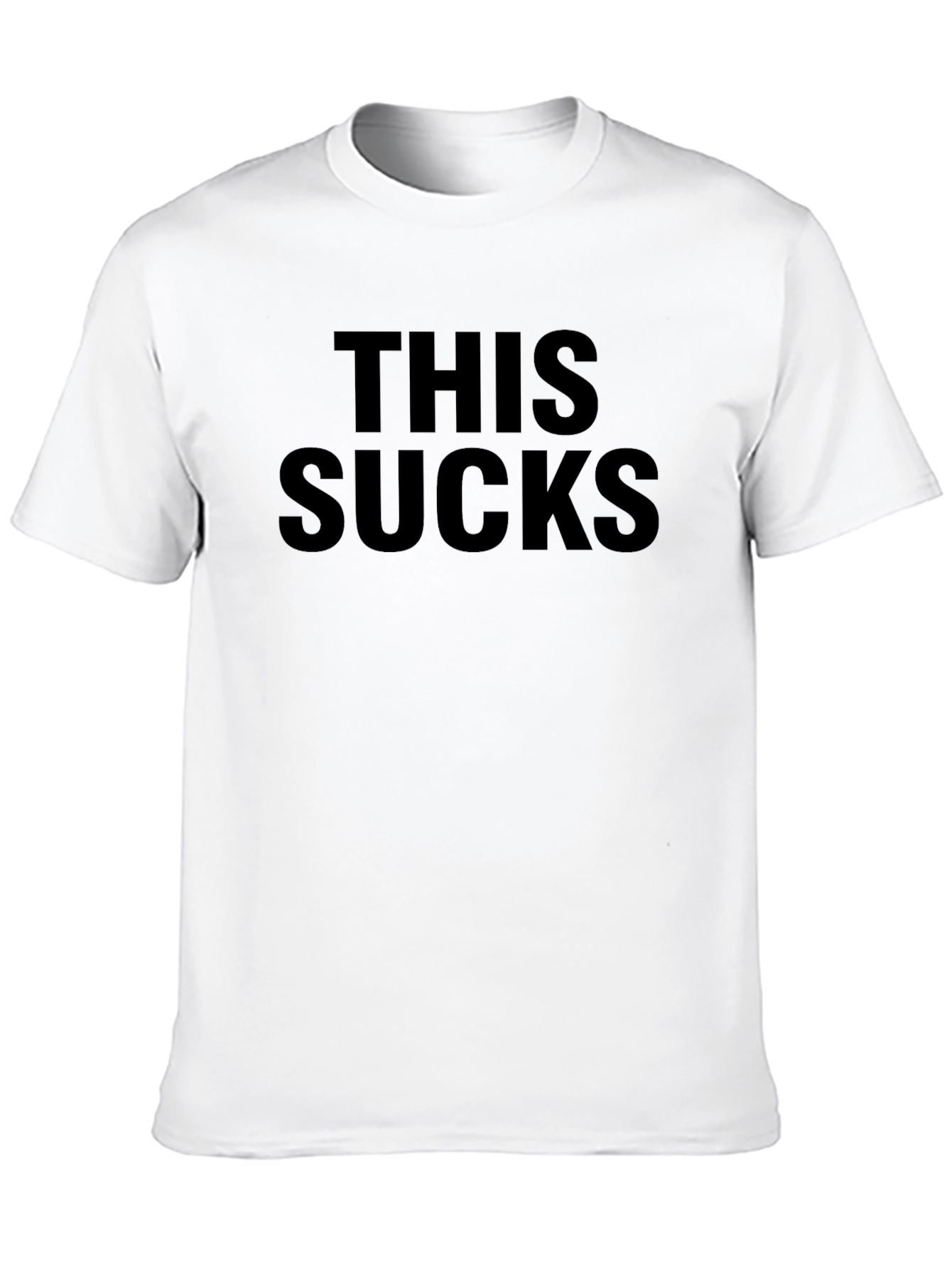 This Sucks Graphic T-Shirt - Mens Black Tee